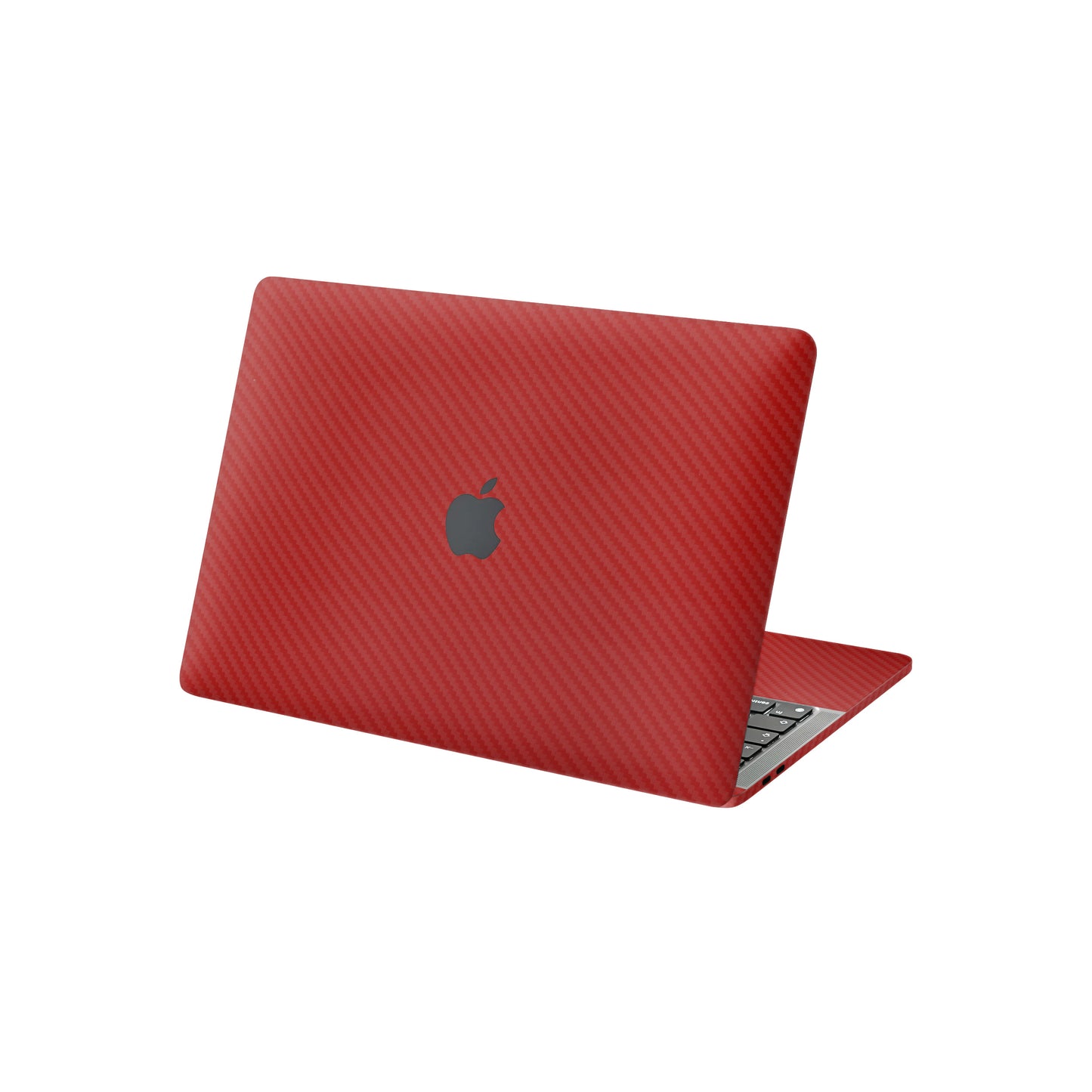 Skin MacBook Pro 13" M2 (2022), Carbon 3D Red