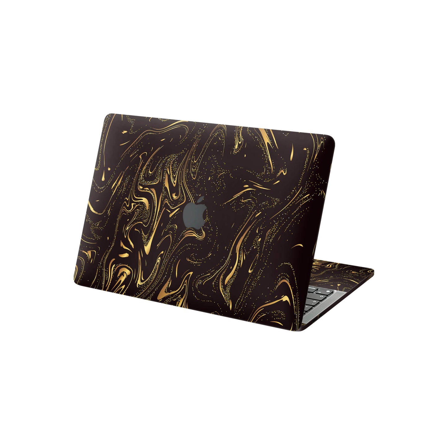 Folie de protectie MacBook Pro 13" M2 (2022), eSkins Signature, Golden Noir
