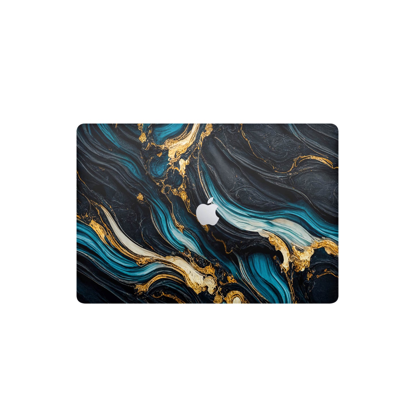 Folie de protectie MacBook Pro 13" M2 (2022), eSkins Signature, Mystic Ocean