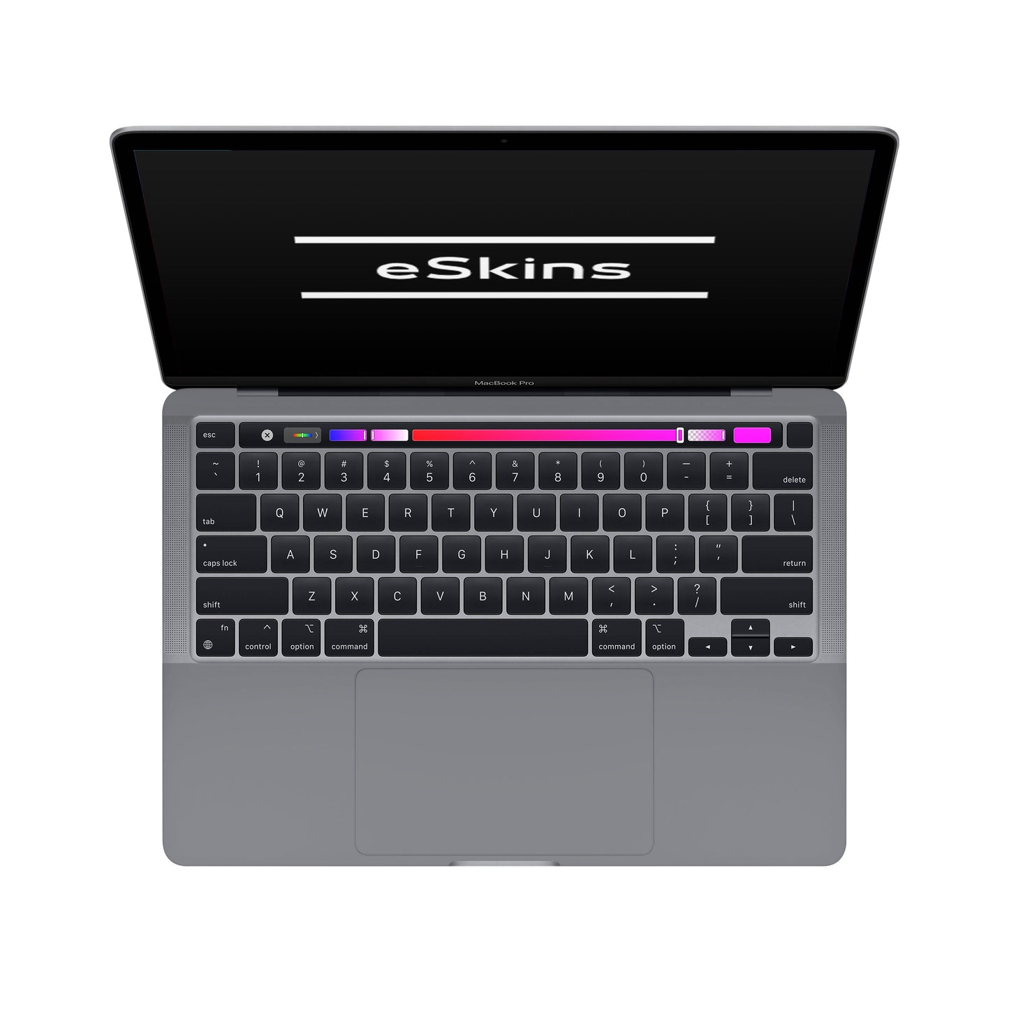 Skin MacBook Pro 13" M2 (2022), Matte Gray