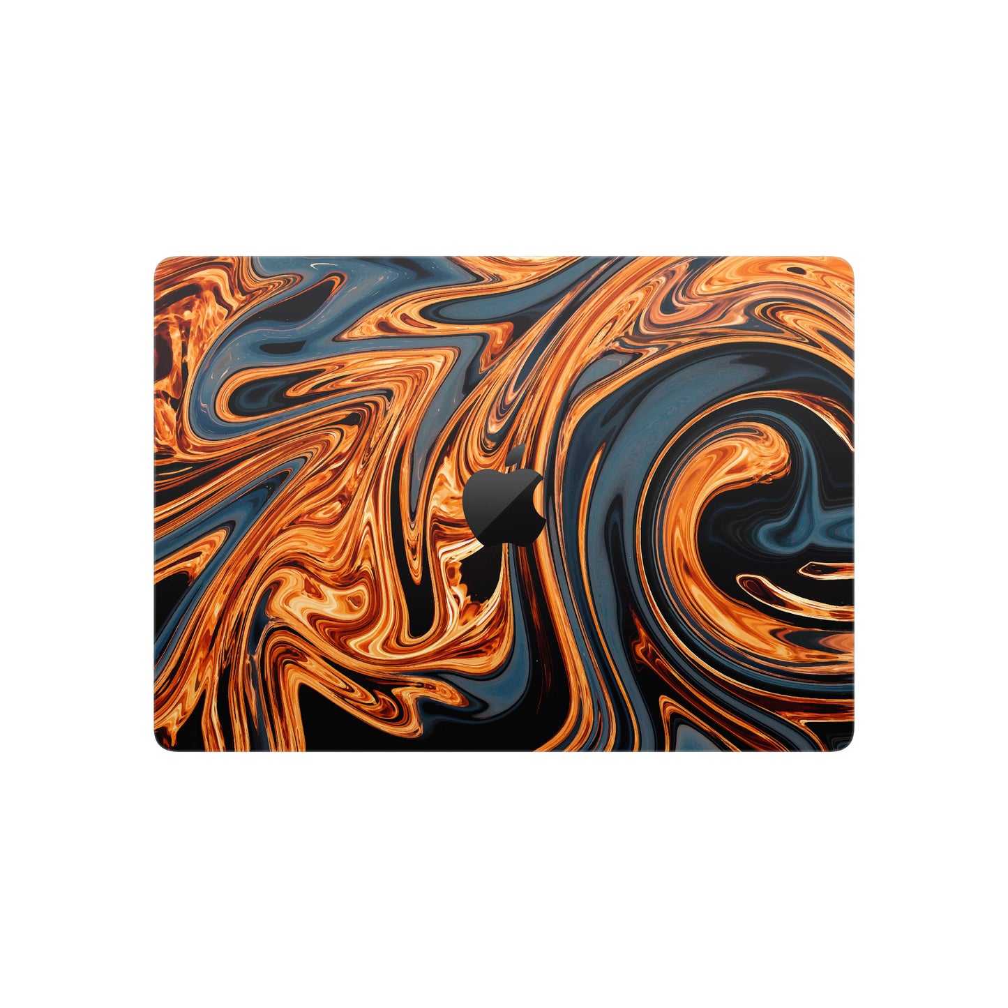 Folie de protectie MacBook Pro 14" M1 (2021), eSkins Signature, Skin Amber Blaze
