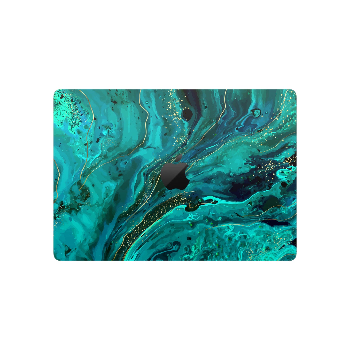 Folie de protectie MacBook Pro 14" M1 (2021), eSkins Signature, Skin Celestial Lagoon