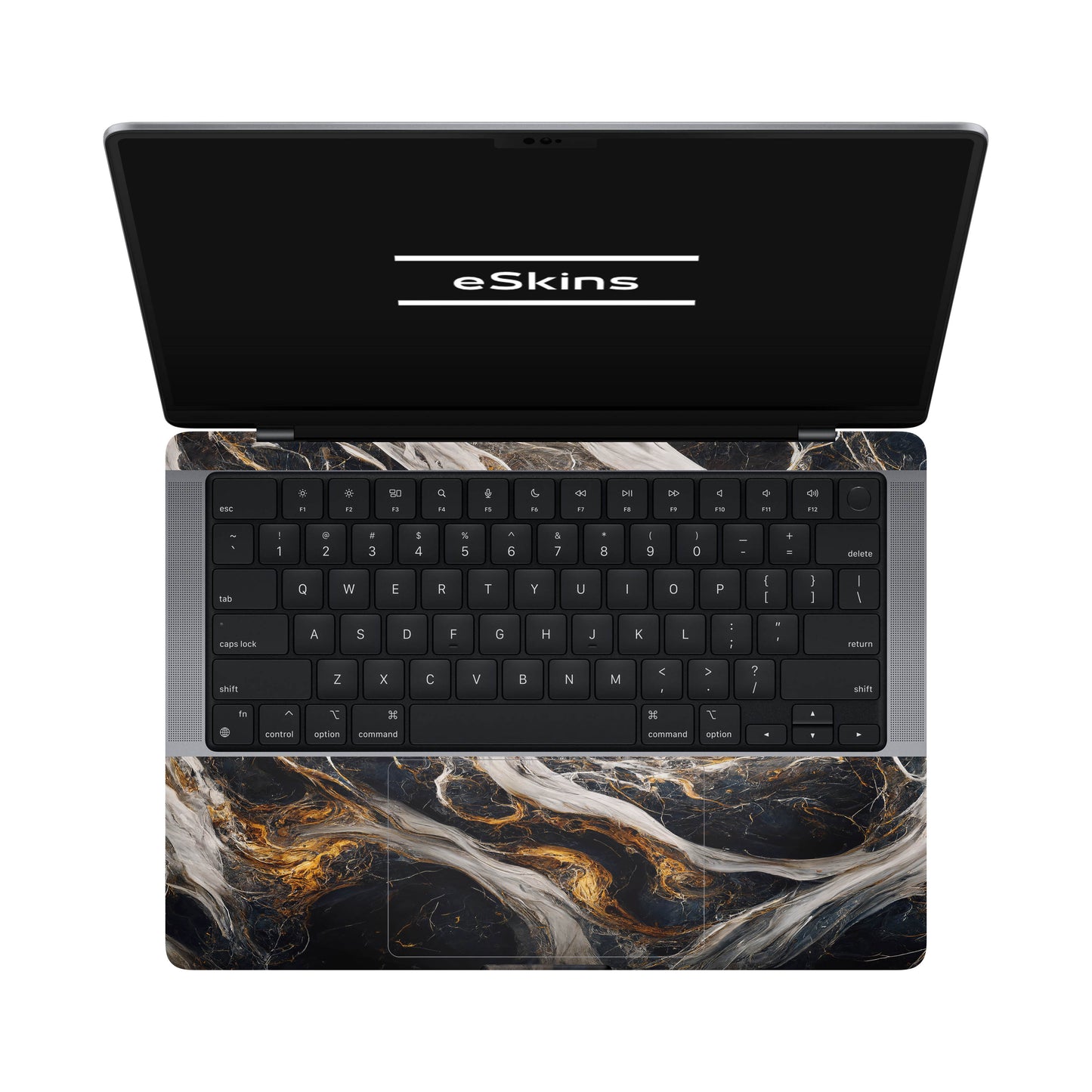 Folie de protectie MacBook Pro 14" M1 (2021), eSkins Signature, Skin Luxe Nebula
