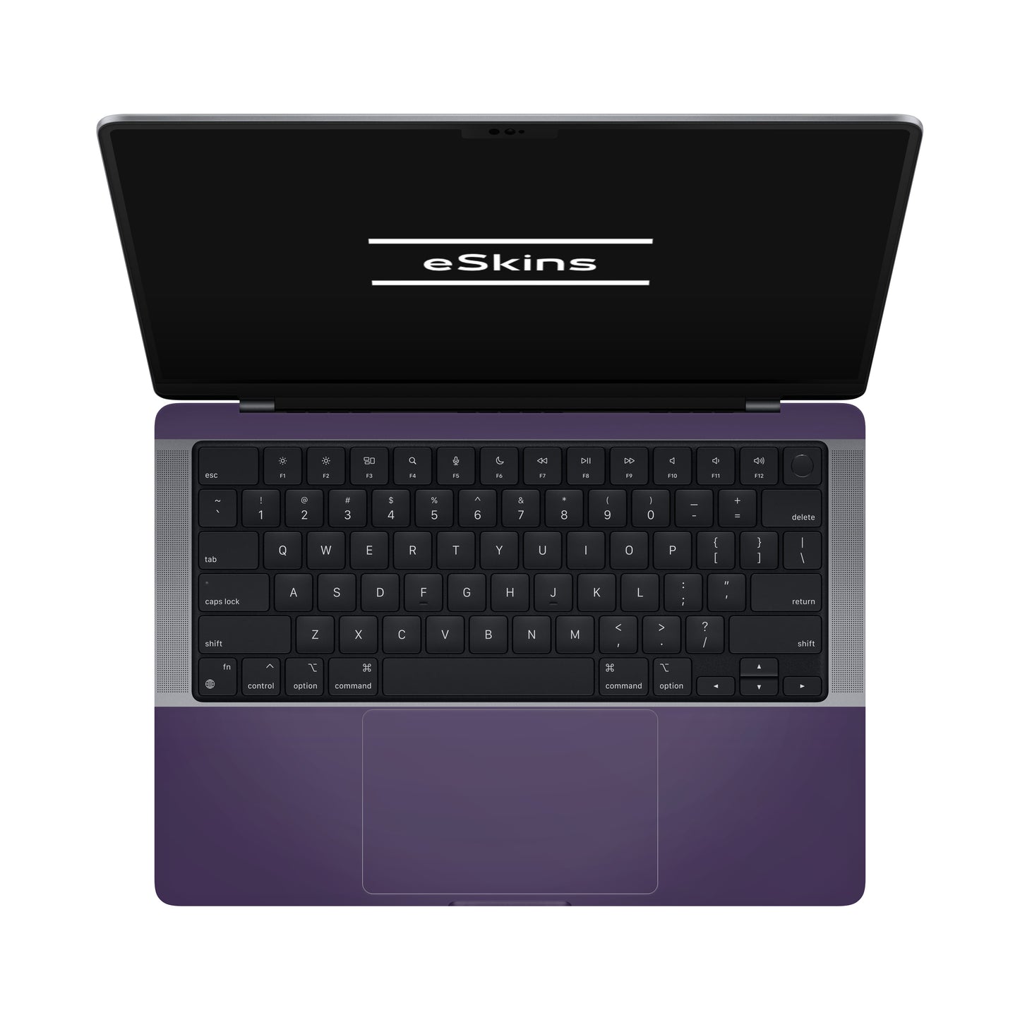 Skin MacBook Pro 14" M1 (2021), Matte Metallic Purple