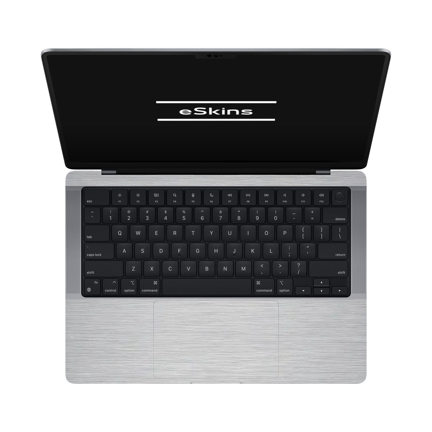 Skin MacBook Pro 14" M1 (2021), Metallic 3D Gray