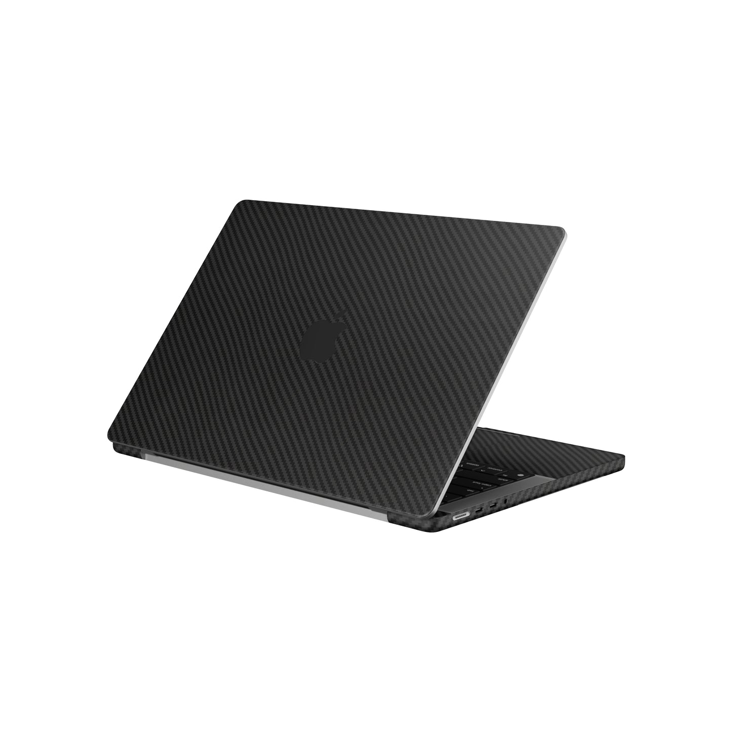 Folie de protectie MacBook Pro 14" M2 (2022), eSkins Elegans, Skin Carbon Negru