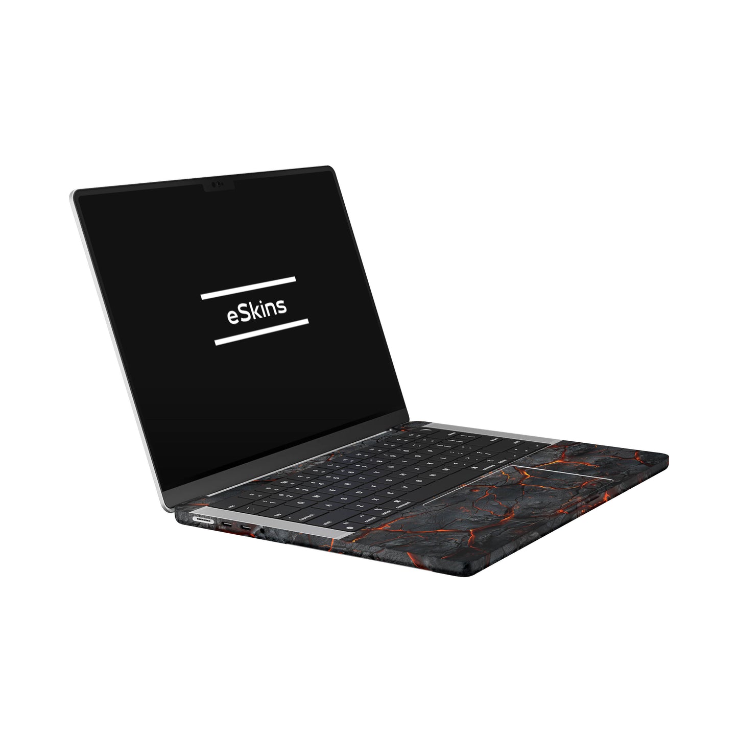 Folie de protectie MacBook Pro 14" M2 (2022), eSkins Signature, Skin Inferno Crust