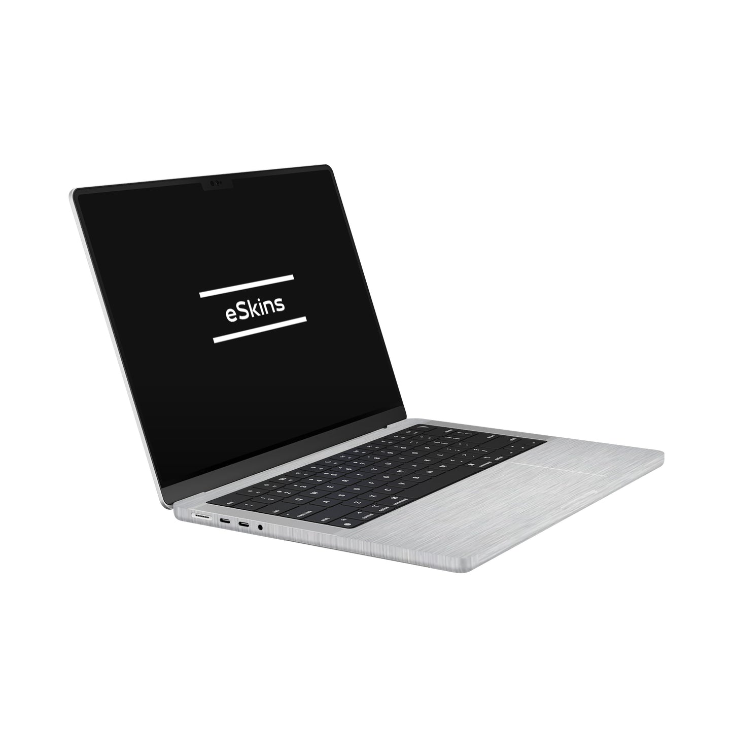 Skin MacBook Pro 14" M2 (2022), Metallic 3D Gray