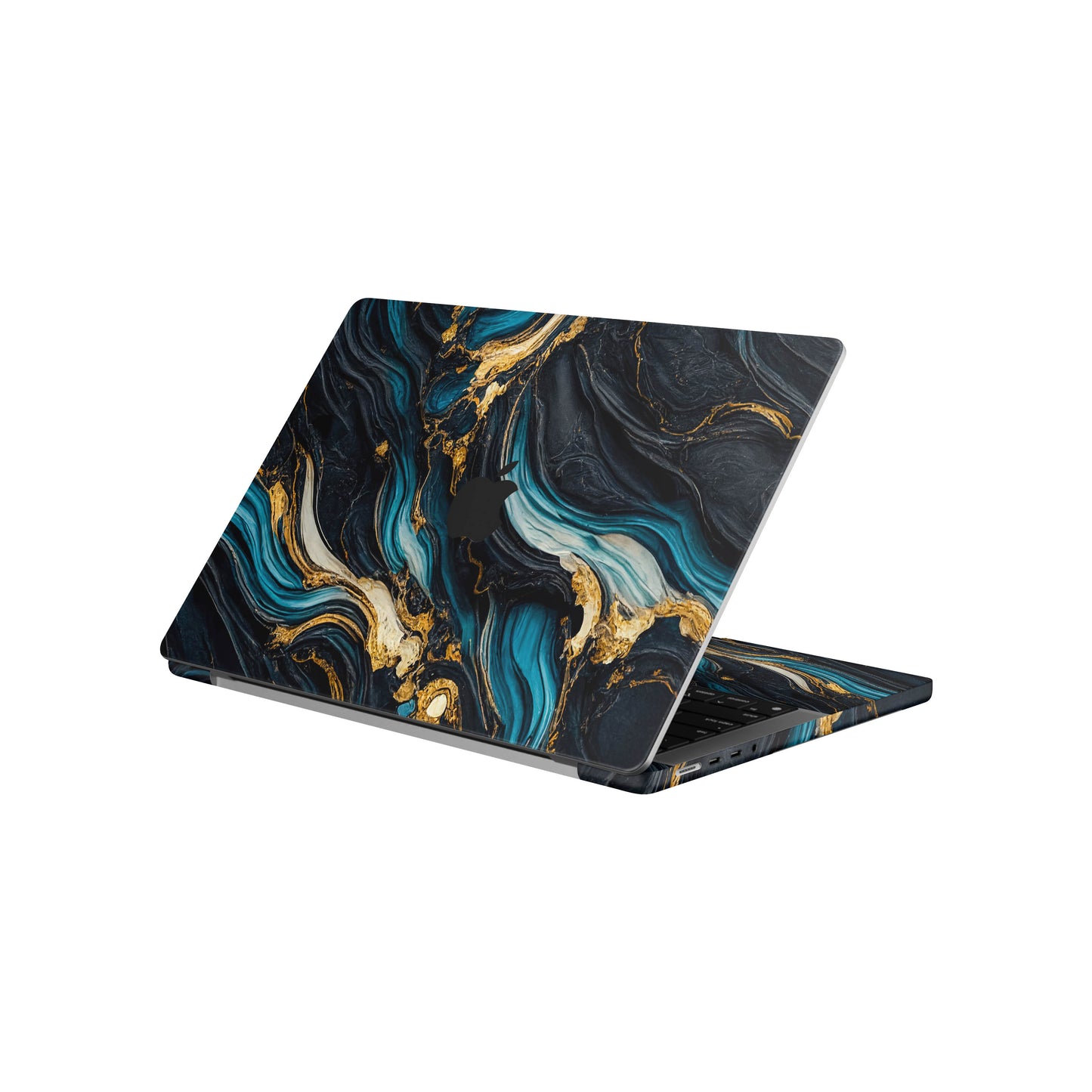 Folie de protectie MacBook Pro 14" M2 (2022), eSkins Signature, Mystic Ocean