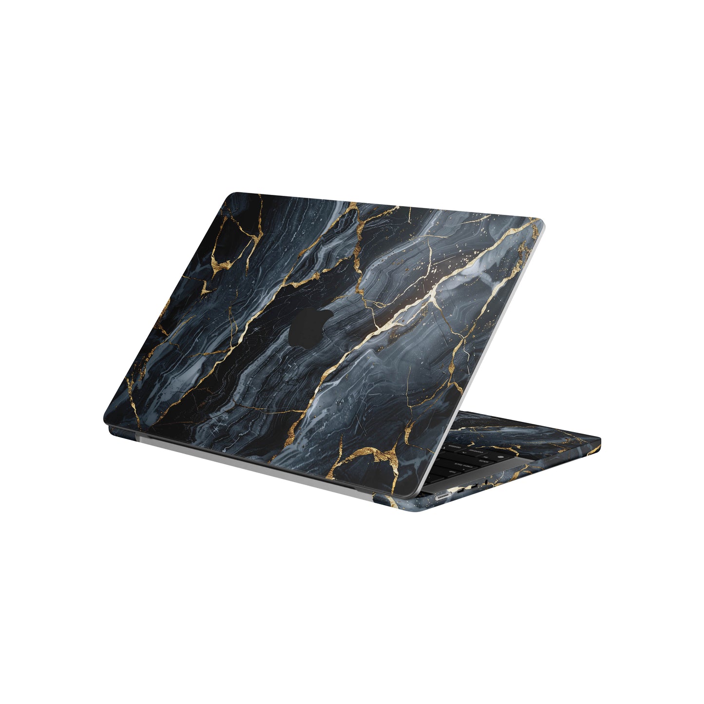 Folie de protectie MacBook Pro 14" M3 (2023), eSkins Signature, Skin Gilded Abyss