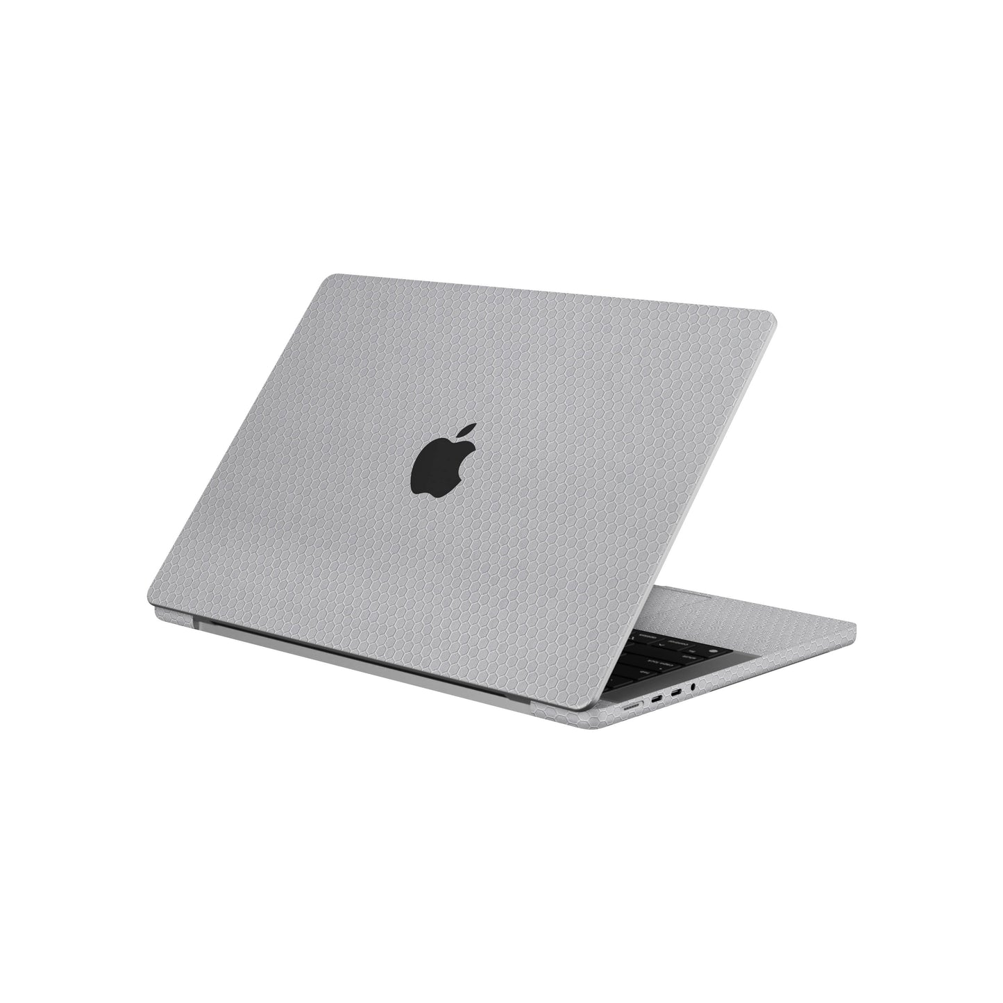 Skin MacBook Pro 14" M3 (2023), Honeycomb 3D Grey