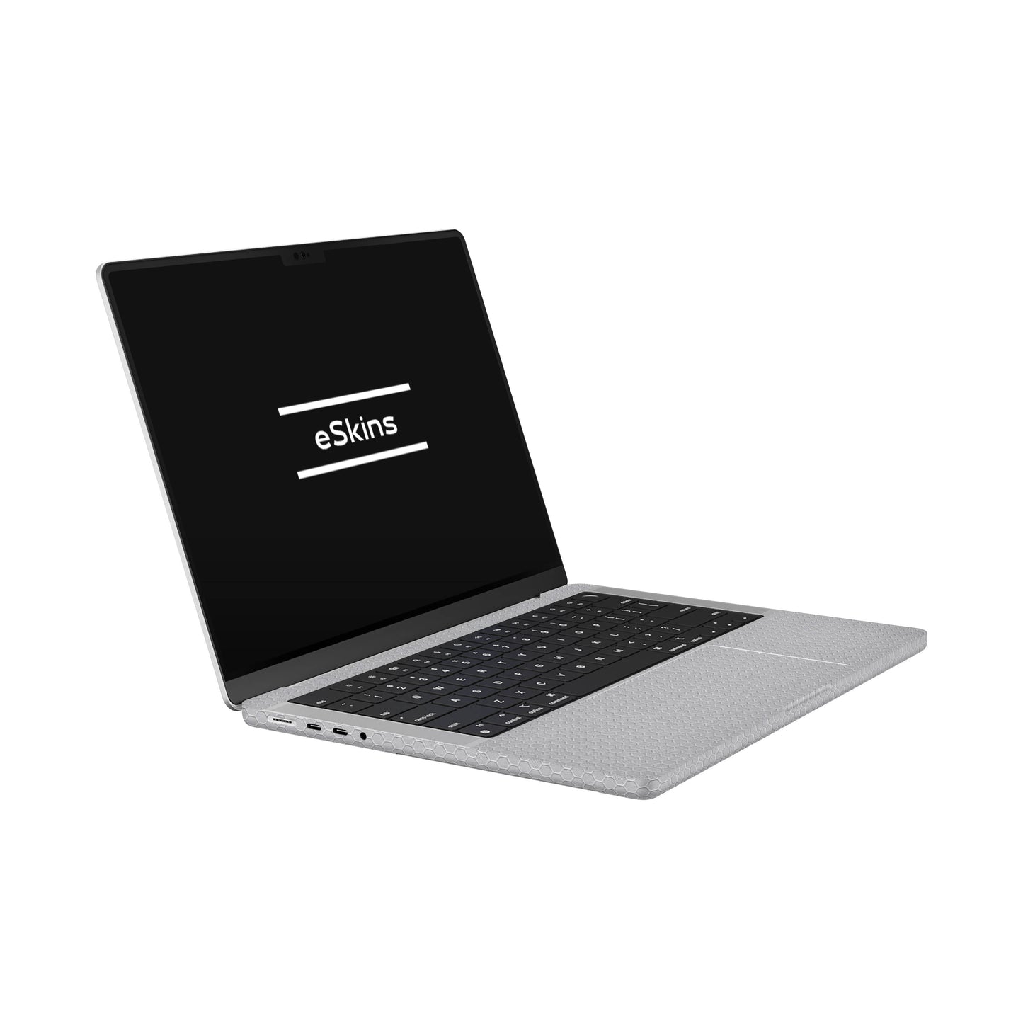 Skin MacBook Pro 14" M3 (2023), Honeycomb 3D Grey
