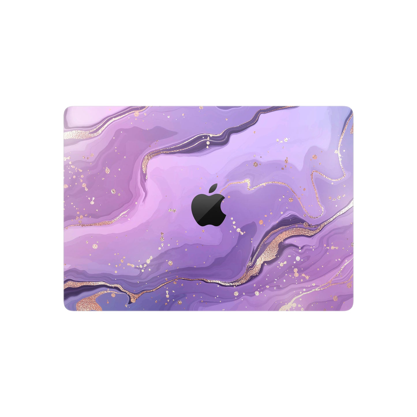 Folie de protectie MacBook Pro 14" M3 (2023), eSkins Signature, Skin Lavender Swirl