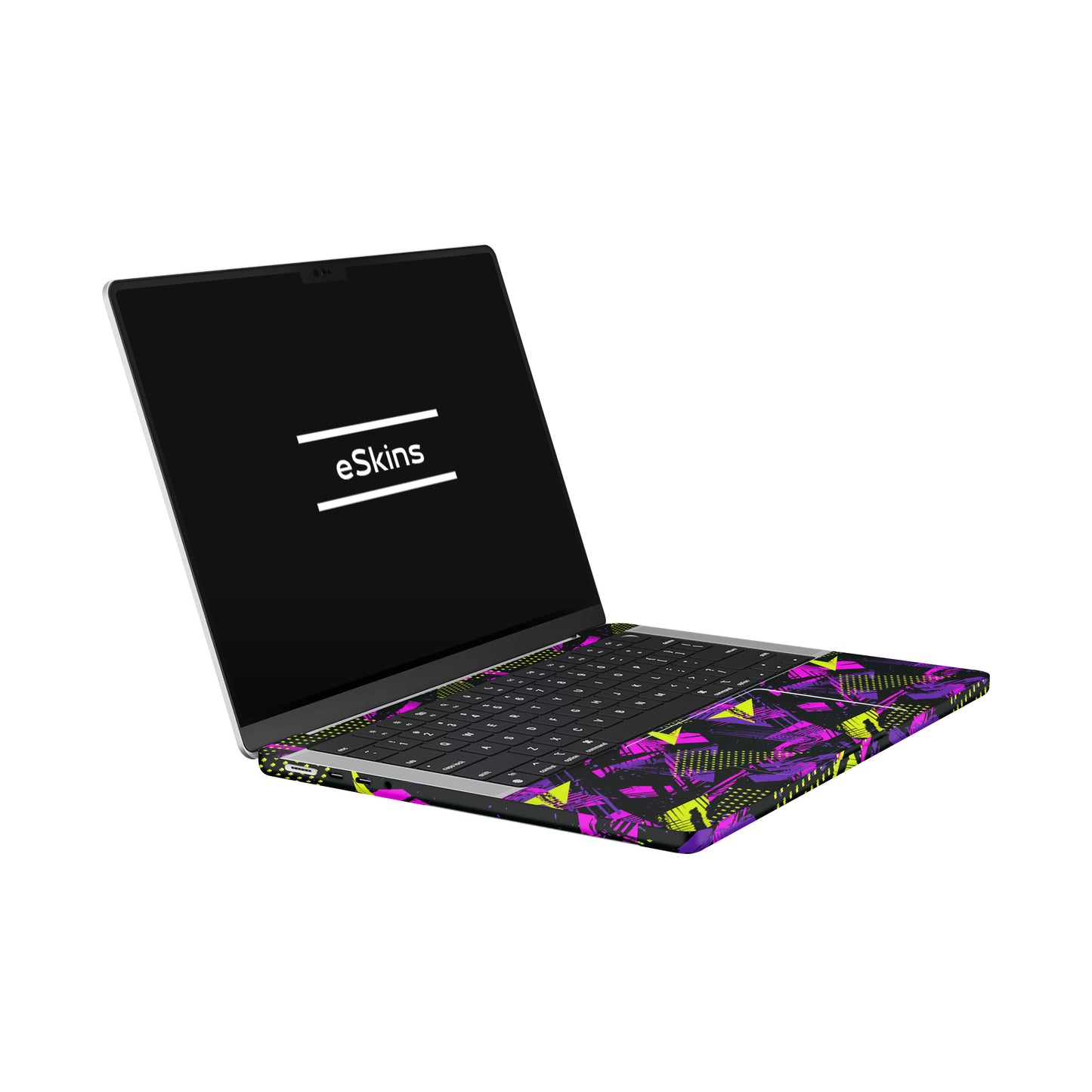 Folie de protectie MacBook Pro 14" M3 (2023), eSkins Signature, Skin Urban Graffiti