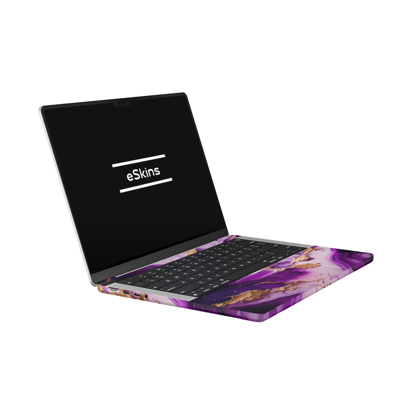 Folie de protectie MacBook Pro 14" M4 (2024), eSkins Signature, Skin Amethyst Dream