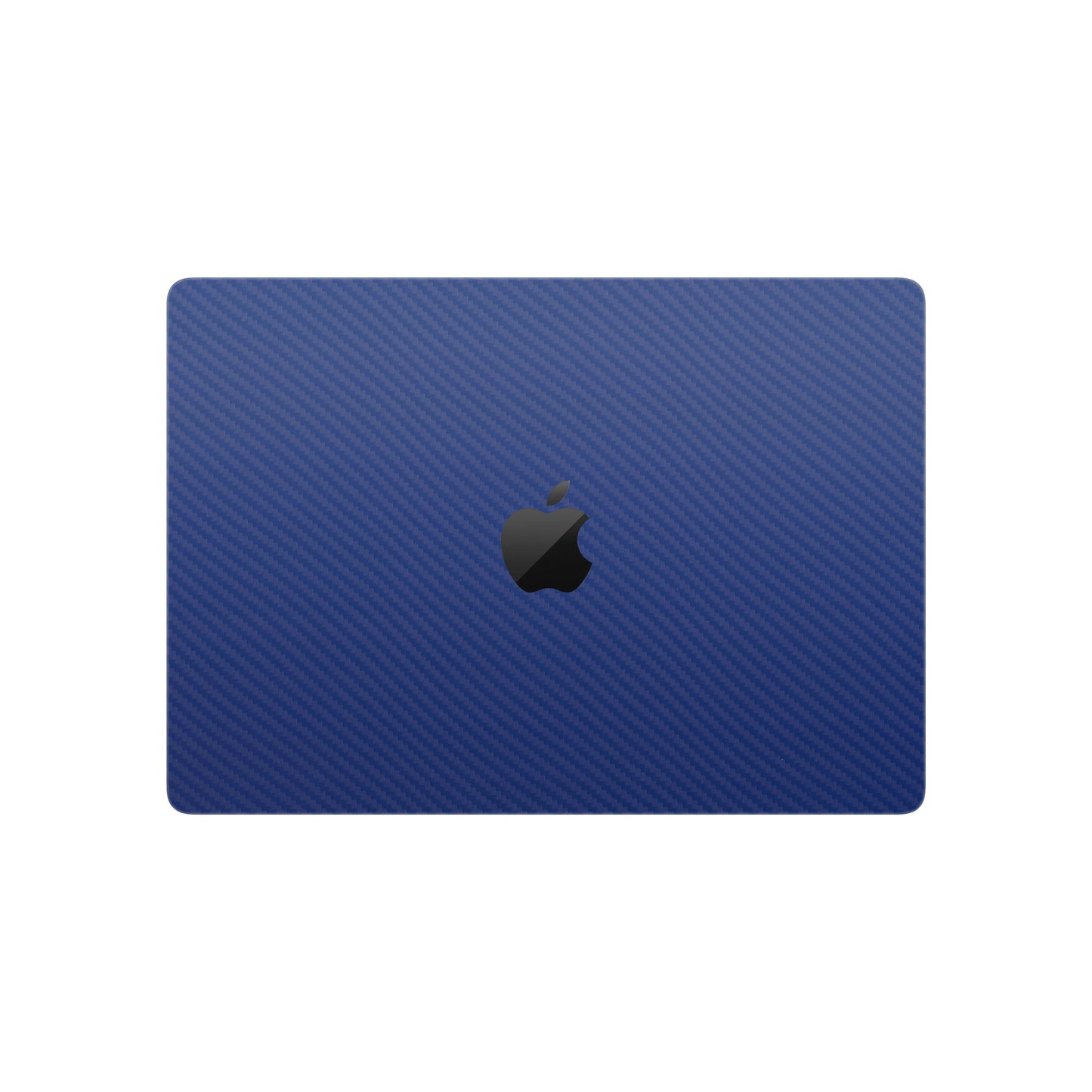 Folie de protectie MacBook Pro 14" M4 (2024), eSkins Elegans, Skin Carbon Albastru