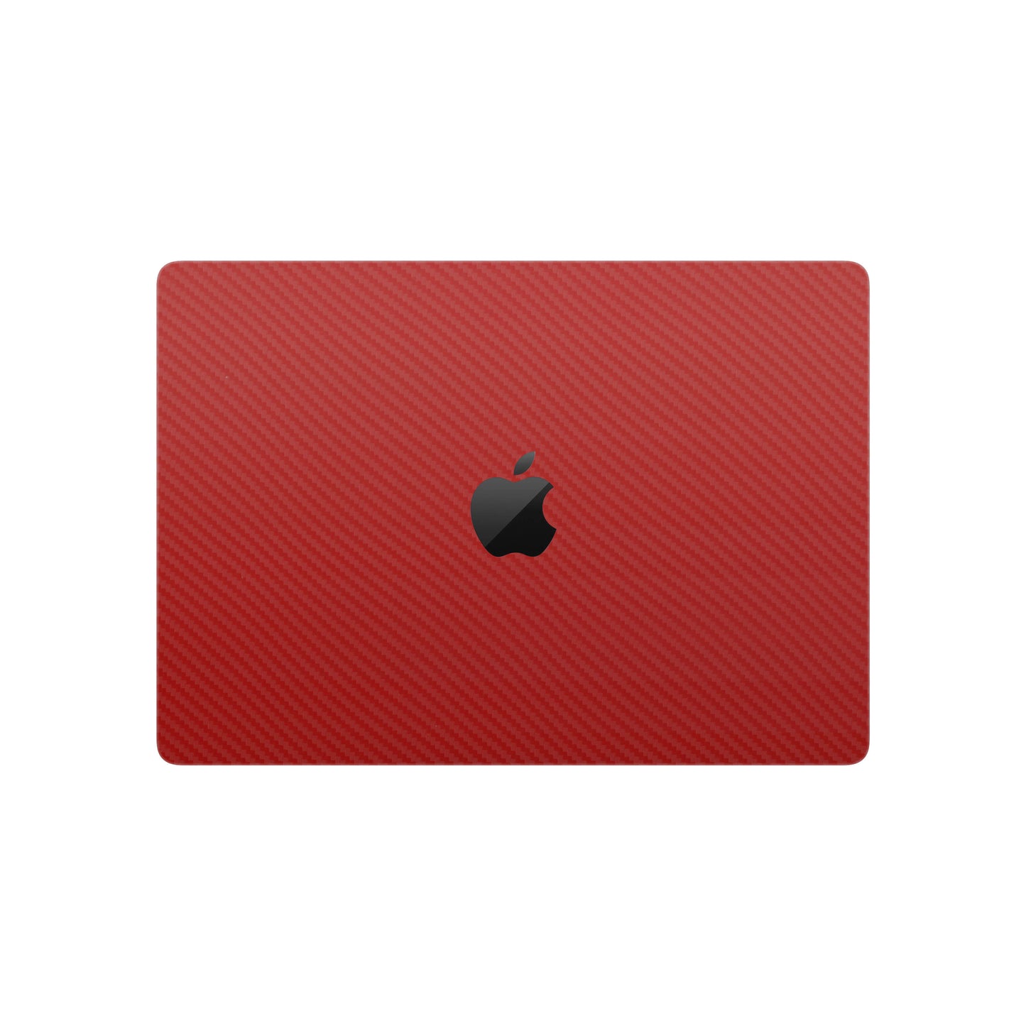 Folie de protectie MacBook Pro 14" M4 (2024), eSkins Elegans, Skin Carbon Rosu