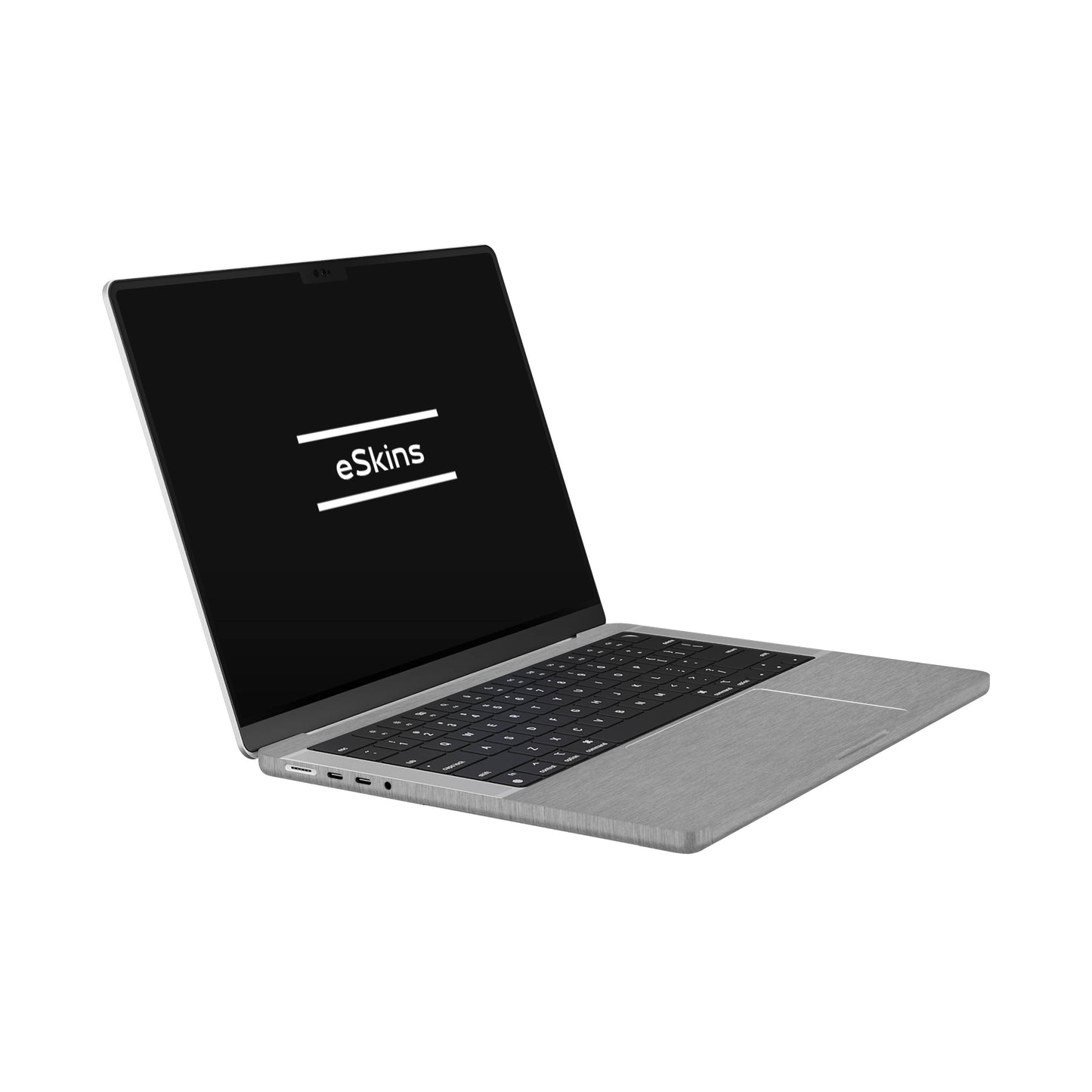 Folie de protectie MacBook Pro 14" M4 (2024), eSkins Elegans, Skin Metalic Grafit