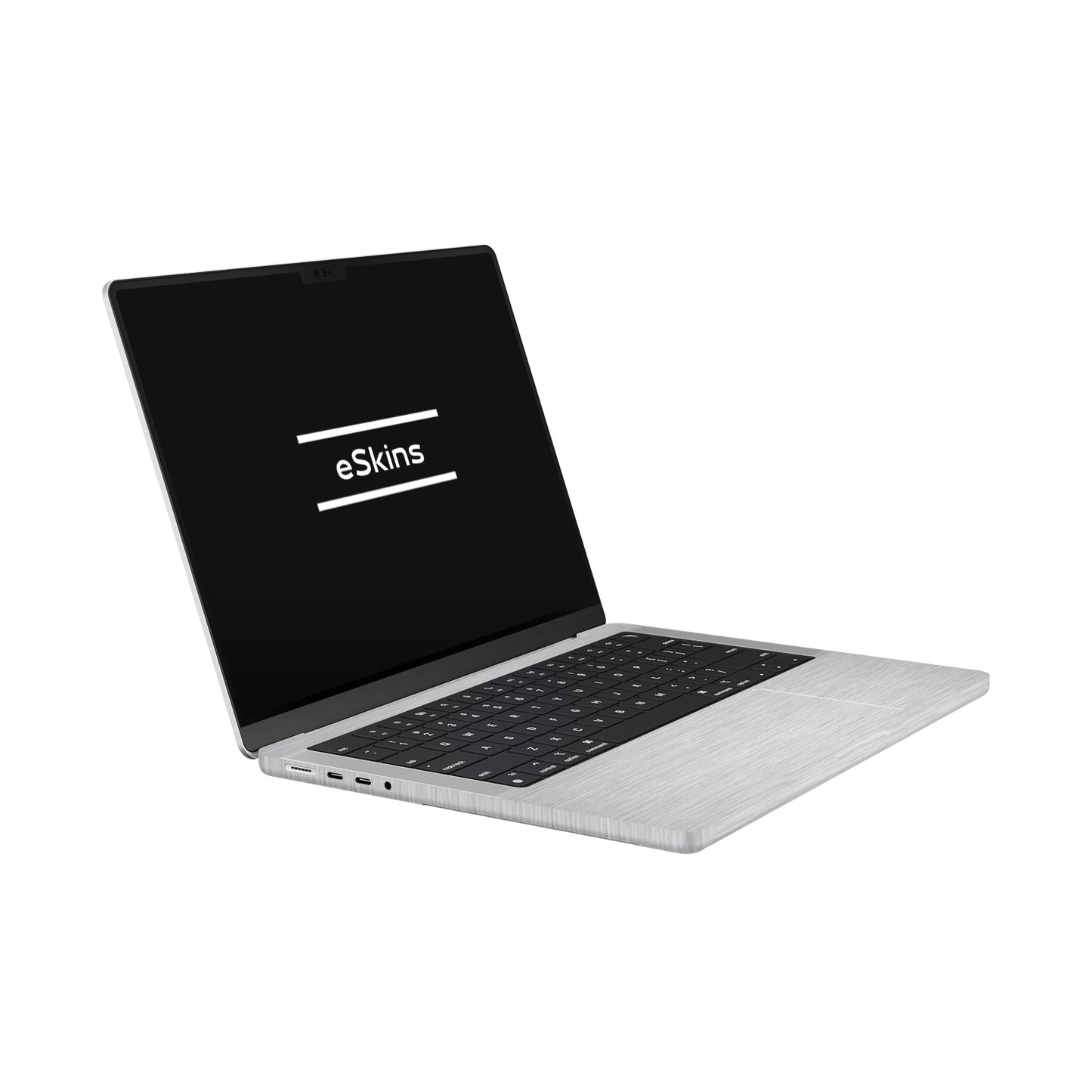 Folie de protectie MacBook Pro 14" M4 (2024), eSkins Elegans, Skin Metalic Gri
