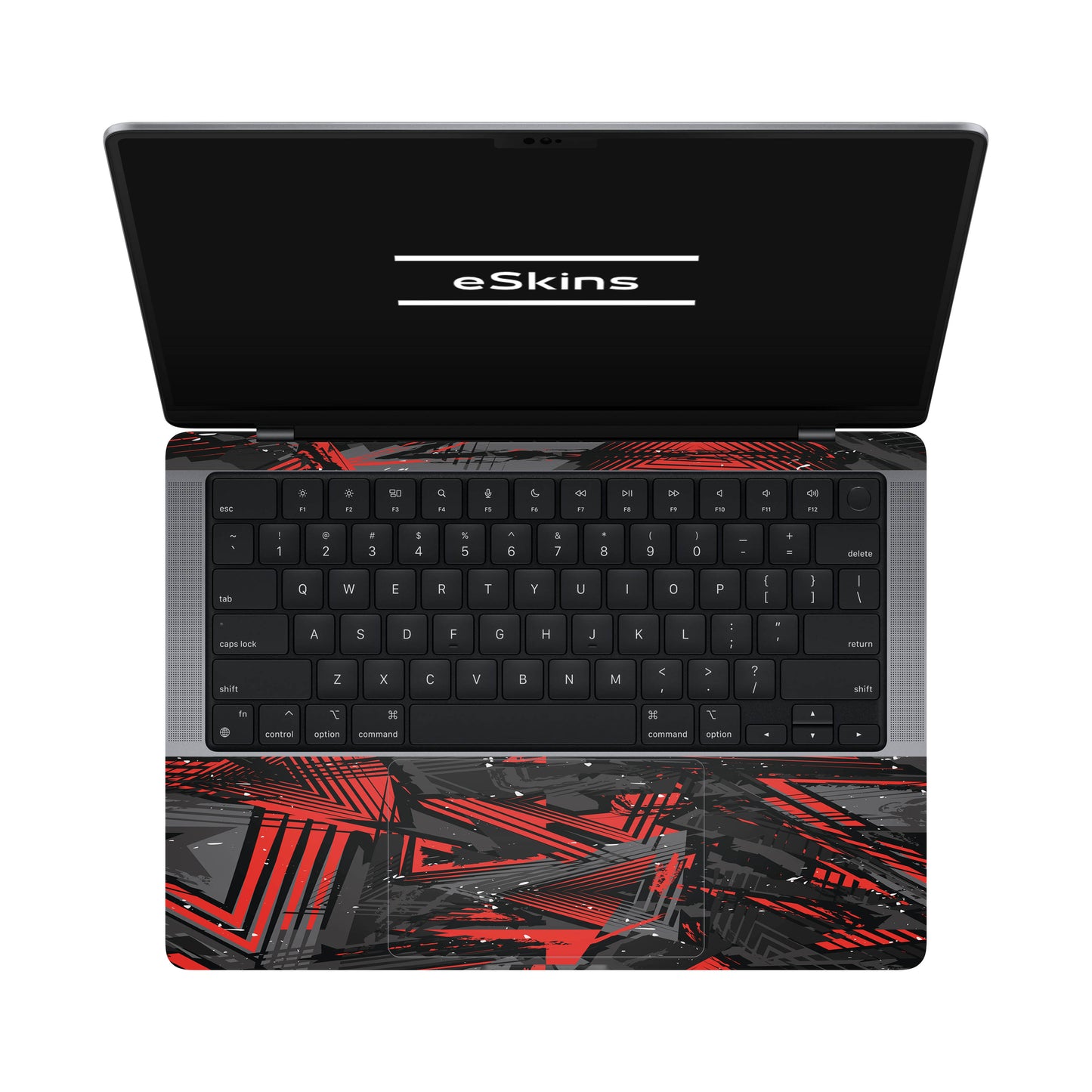 Folie de protectie MacBook Pro 14" M4 (2024), eSkins Signature, Skin Urban Assault