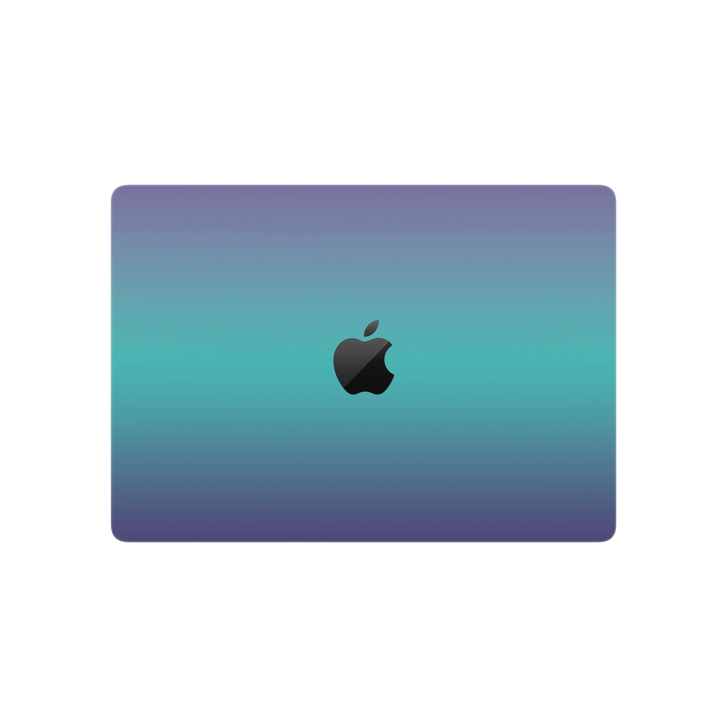 Folie de protectie MacBook Pro 14" M5 (2025), eSkins Unique, Skin Cameleon Turcoaz-Lavanda