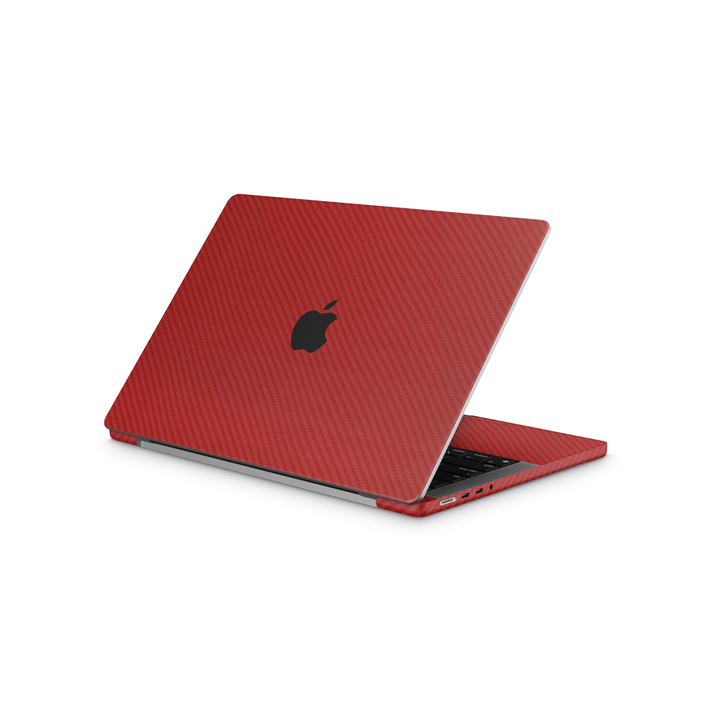 Skin MacBook Pro 15" TouchBar (2016 - 2019), Carbon 3D Red