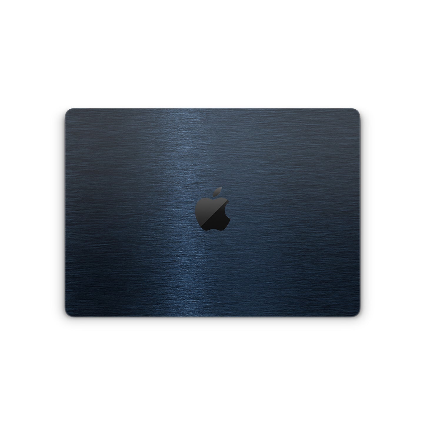 Folie de protectie MacBook Pro 15" TouchBar (2016-2019), eSkins Elegans, Skin Texturat Metalic Albastru