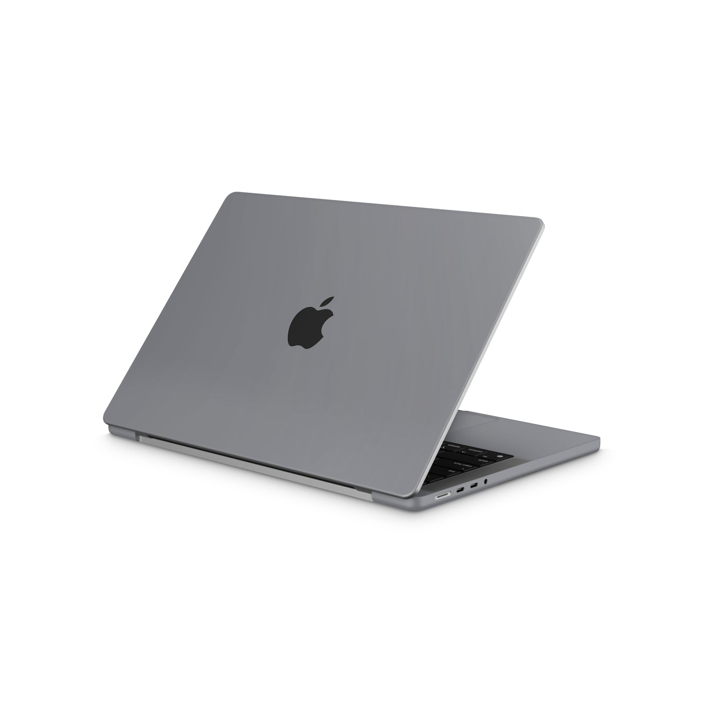 Folie de protectie MacBook Pro 15" TouchBar (2016-2019), eSkins Unique, Skin Mat Gri