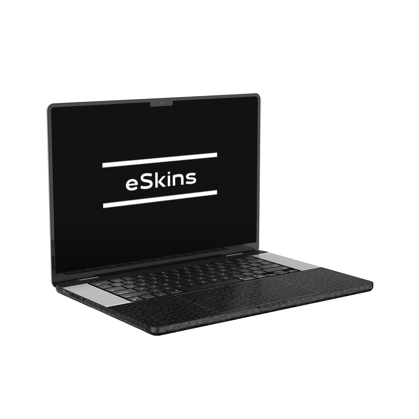 Skin MacBook Pro 16" M1 (2021), Croco 3D Black