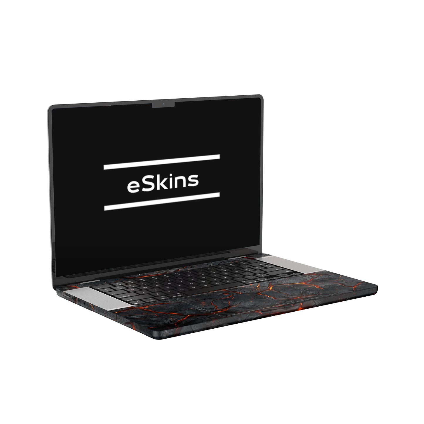 Folie de protectie MacBook Pro 16" M1 (2021), eSkins Signature, Skin Inferno Crust