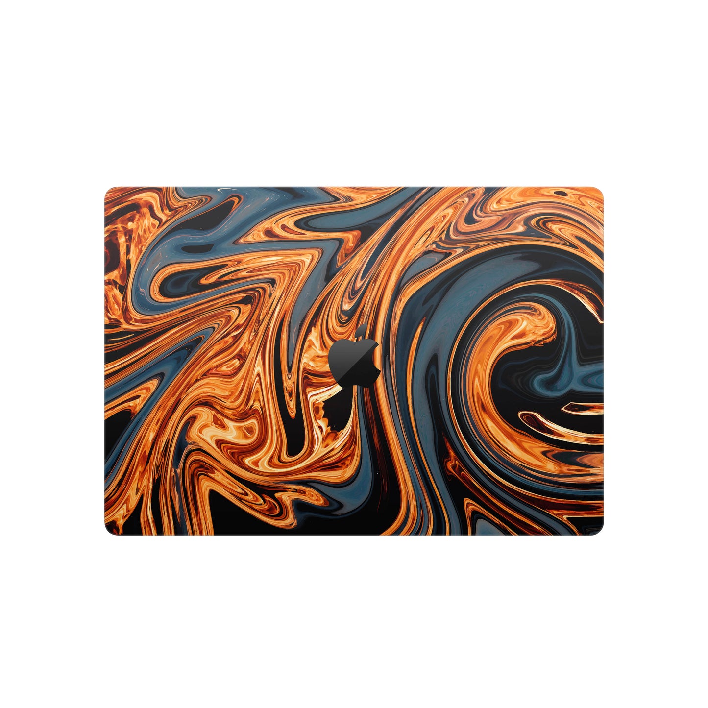 Folie de protectie MacBook Pro 16" M2 (2022), eSkins Signature, Skin Amber Blaze