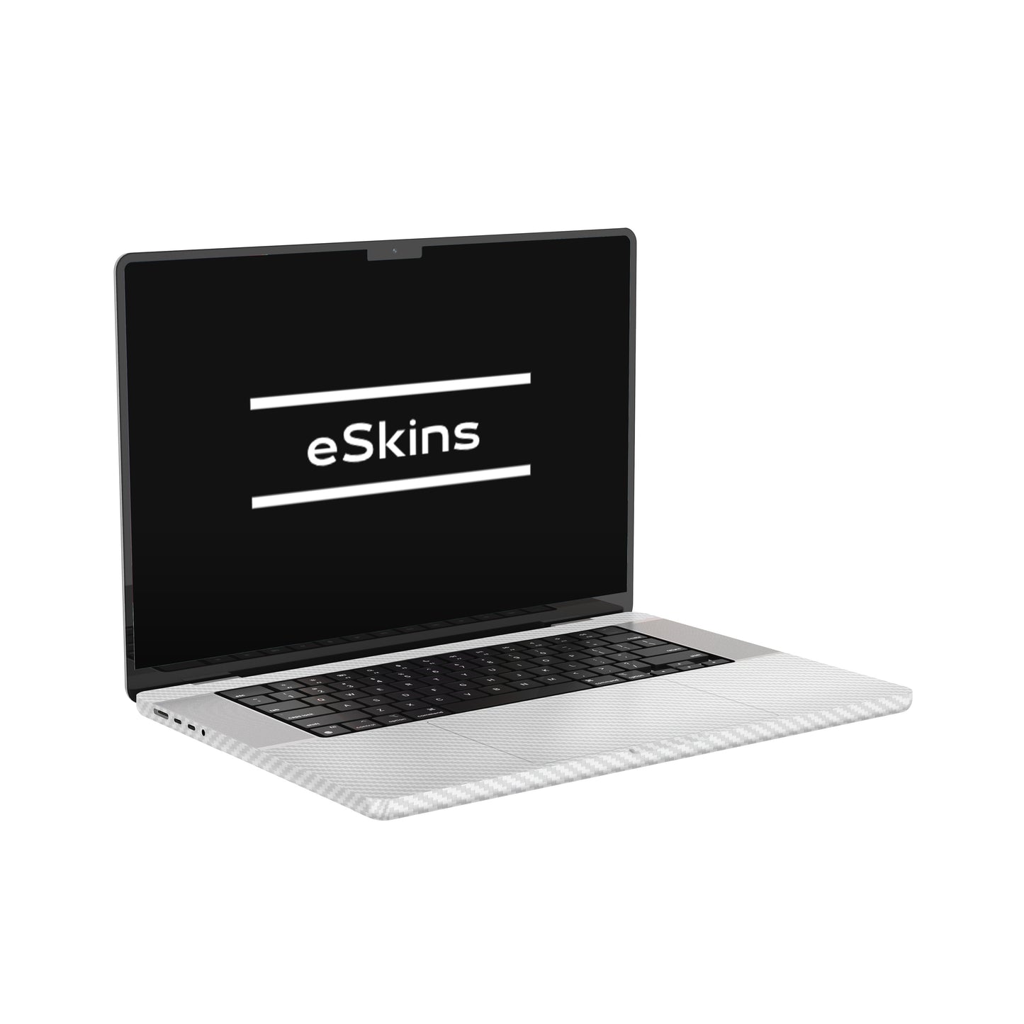 Skin MacBook Pro 16" M2 (2022), Carbon 3D White