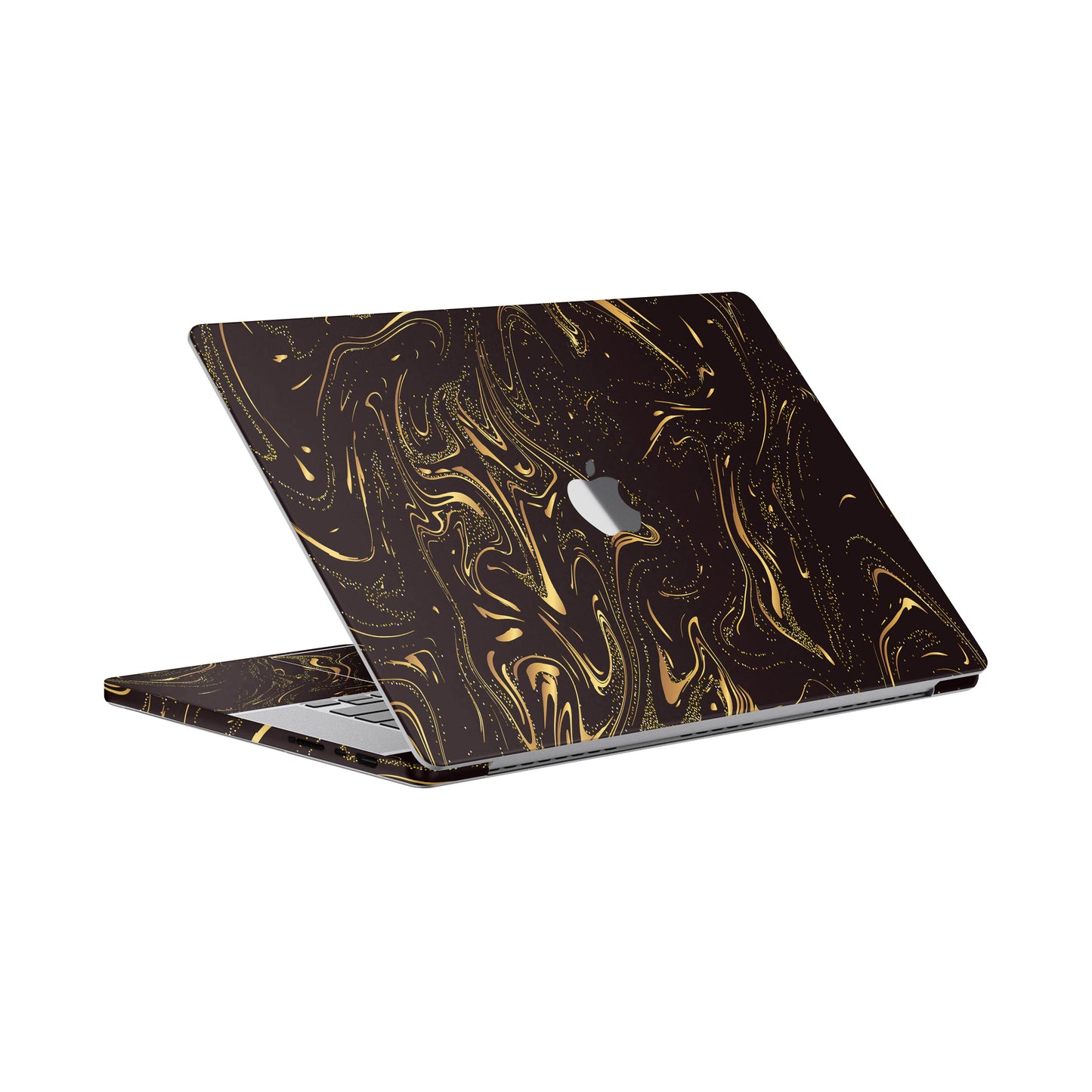 Folie de protectie MacBook Pro 16" M2 (2022), eSkins Signature, Golden Noir