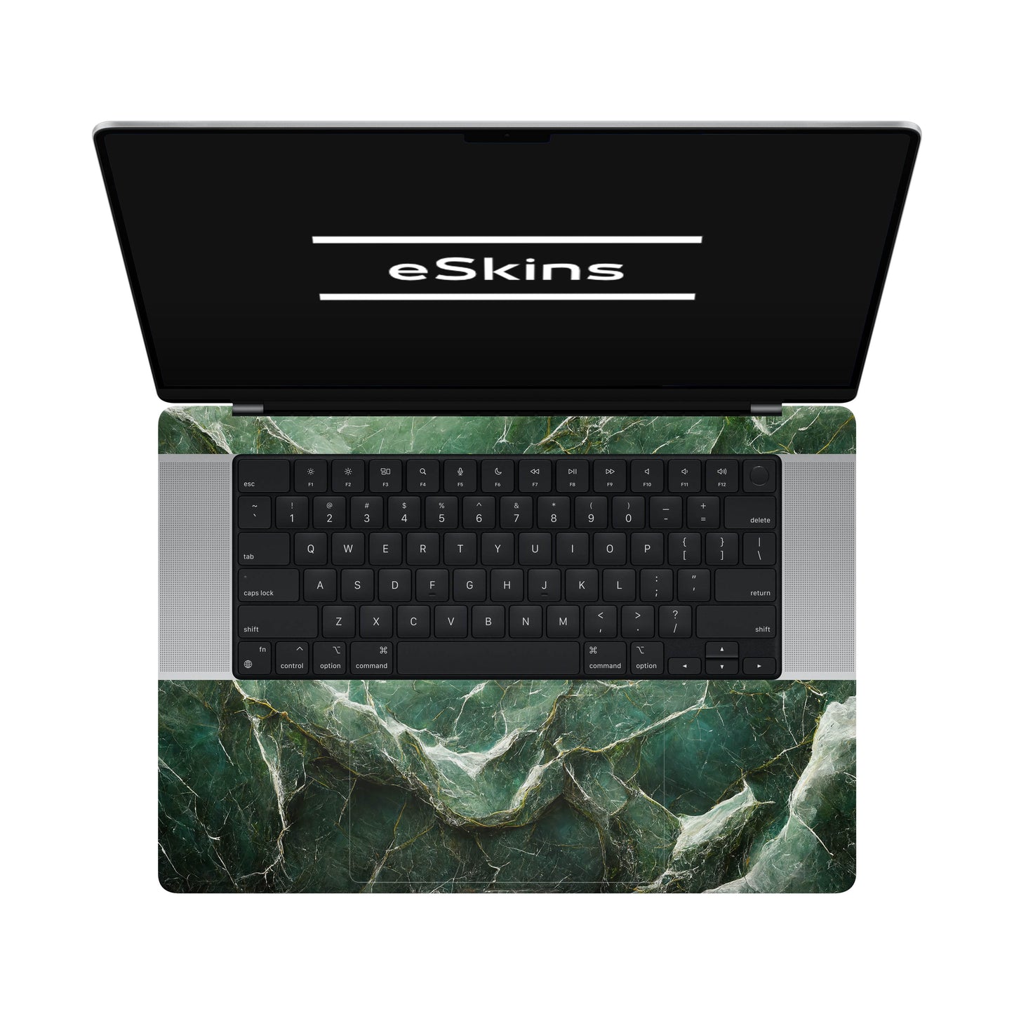 Folie de protectie MacBook Pro 16" M2 (2022), eSkins Signature, Mystic Emerald