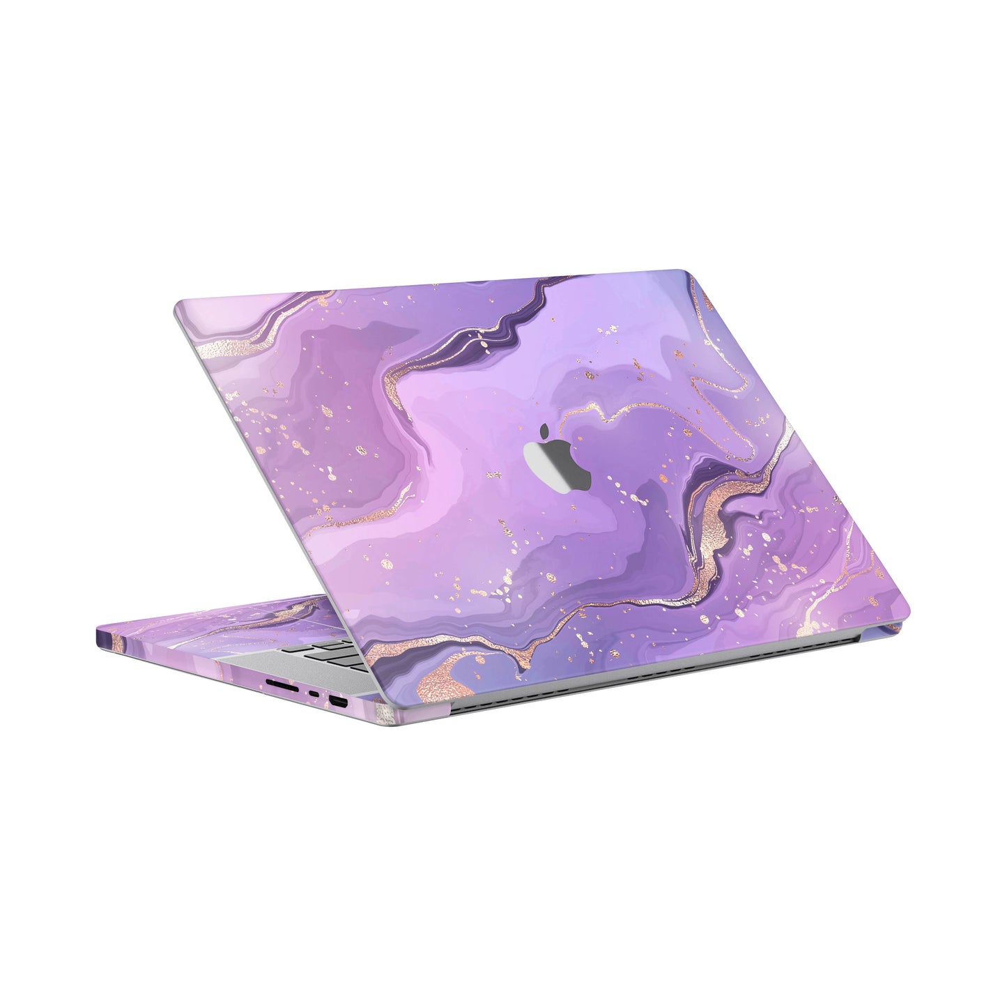 Folie de protectie MacBook Pro 16" M3 (2023), eSkins Signature, Skin Lavender Swirl