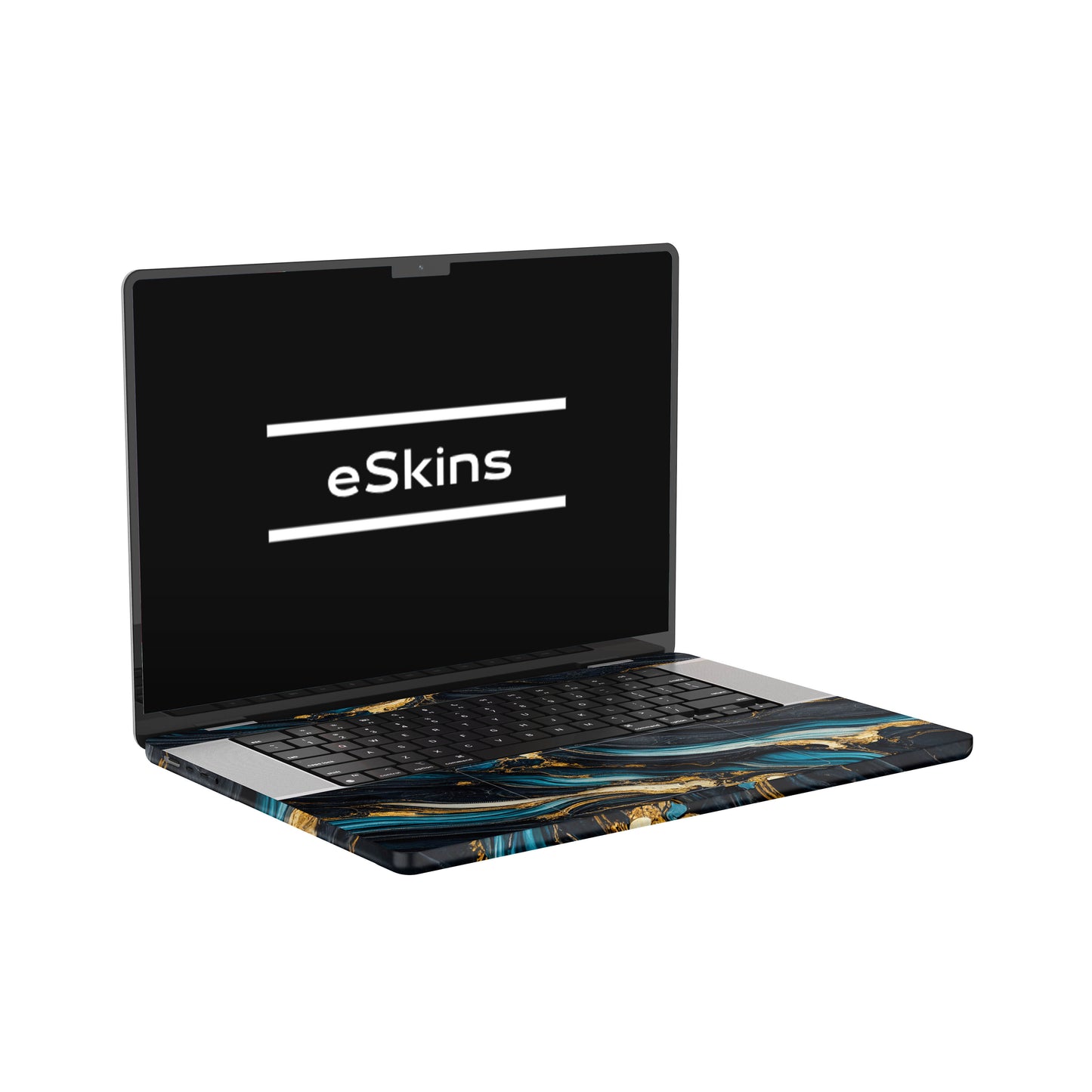 Folie de protectie MacBook Pro 16" M3 (2023), eSkins Signature, Mystic Ocean
