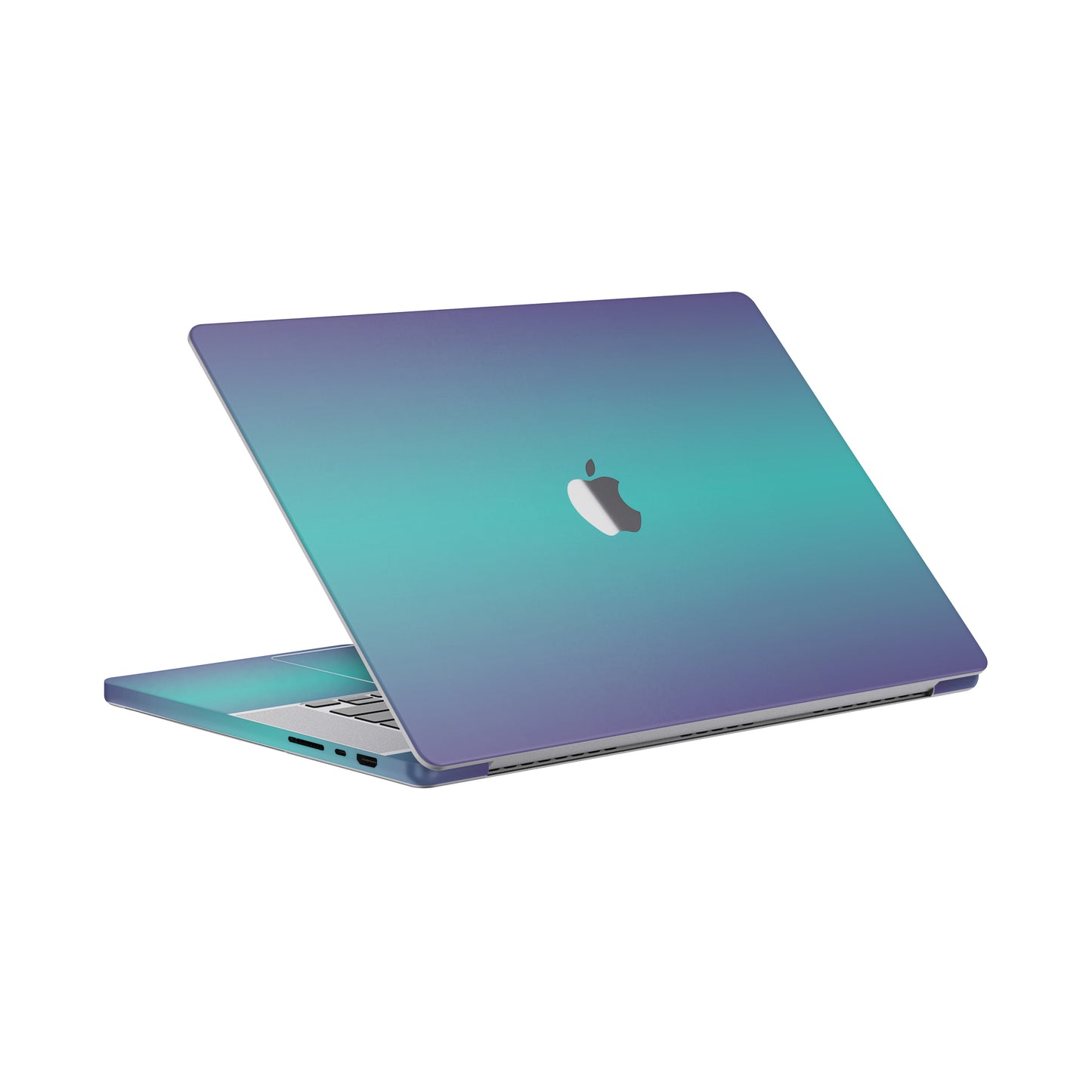 Skin MacBook Pro 16" M3 (2023), Cameleon Turquoise - Lavender