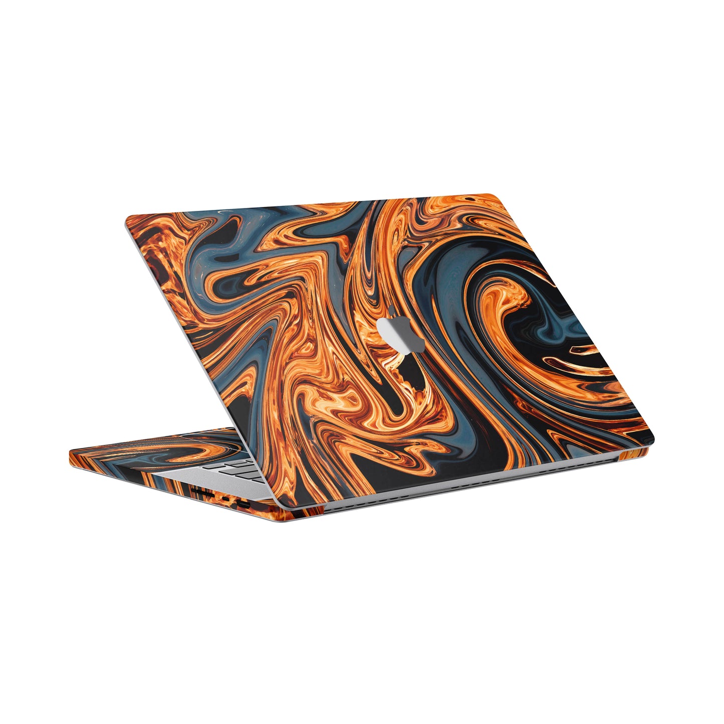 Folie de protectie MacBook Pro 16" M4 (2024), eSkins Signature, Skin Amber Blaze