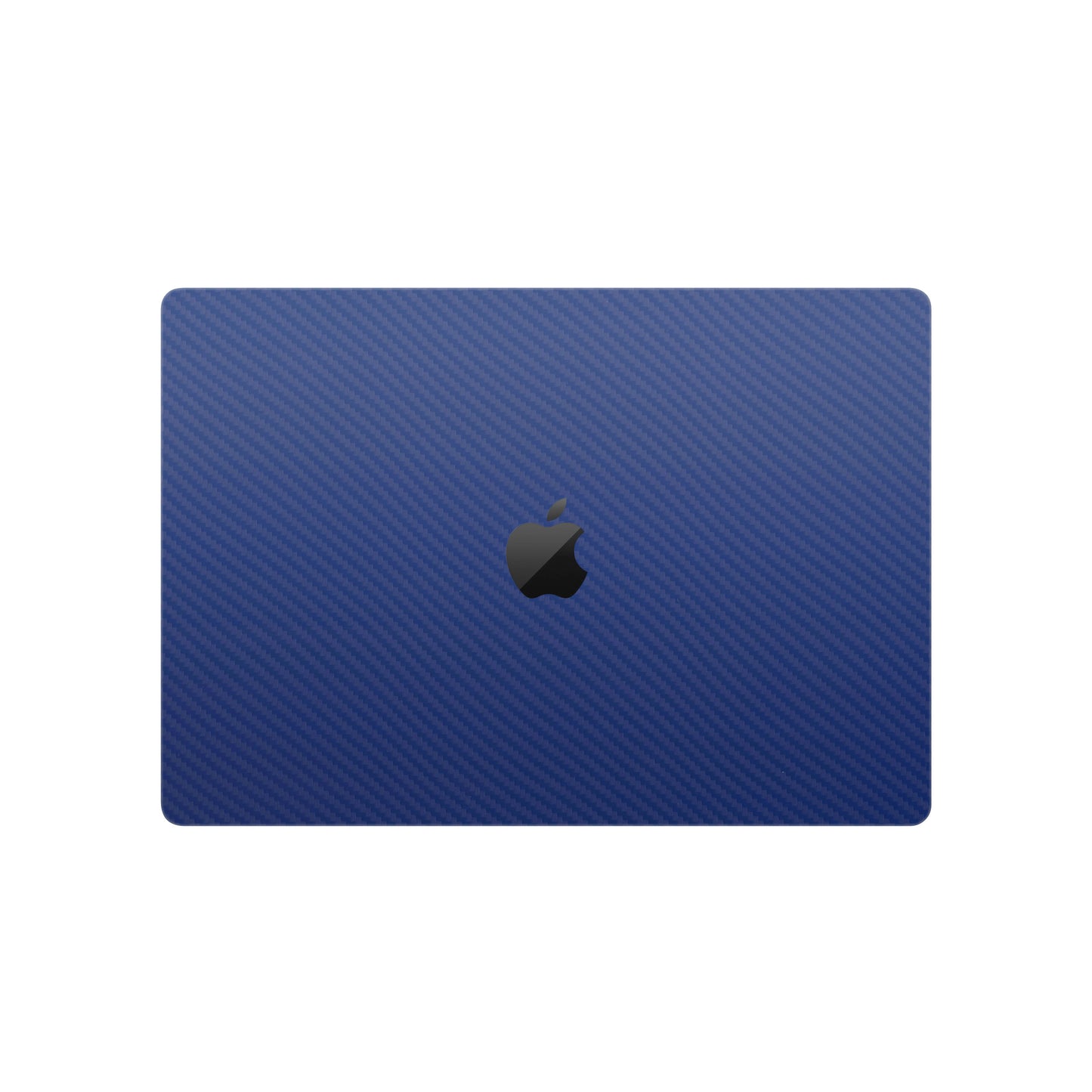 Folie de protectie MacBook Pro 16" M4 (2024), eSkins Elegans, Skin Carbon Albastru