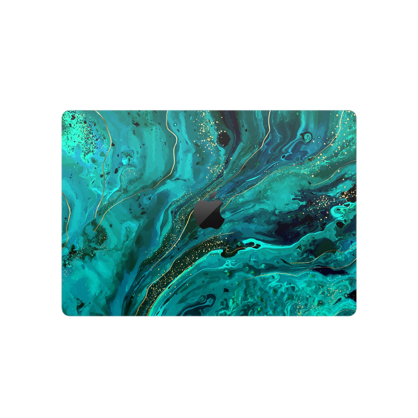 Folie de protectie MacBook Pro 16" M4 (2024), eSkins Signature, Skin Celestial Lagoon