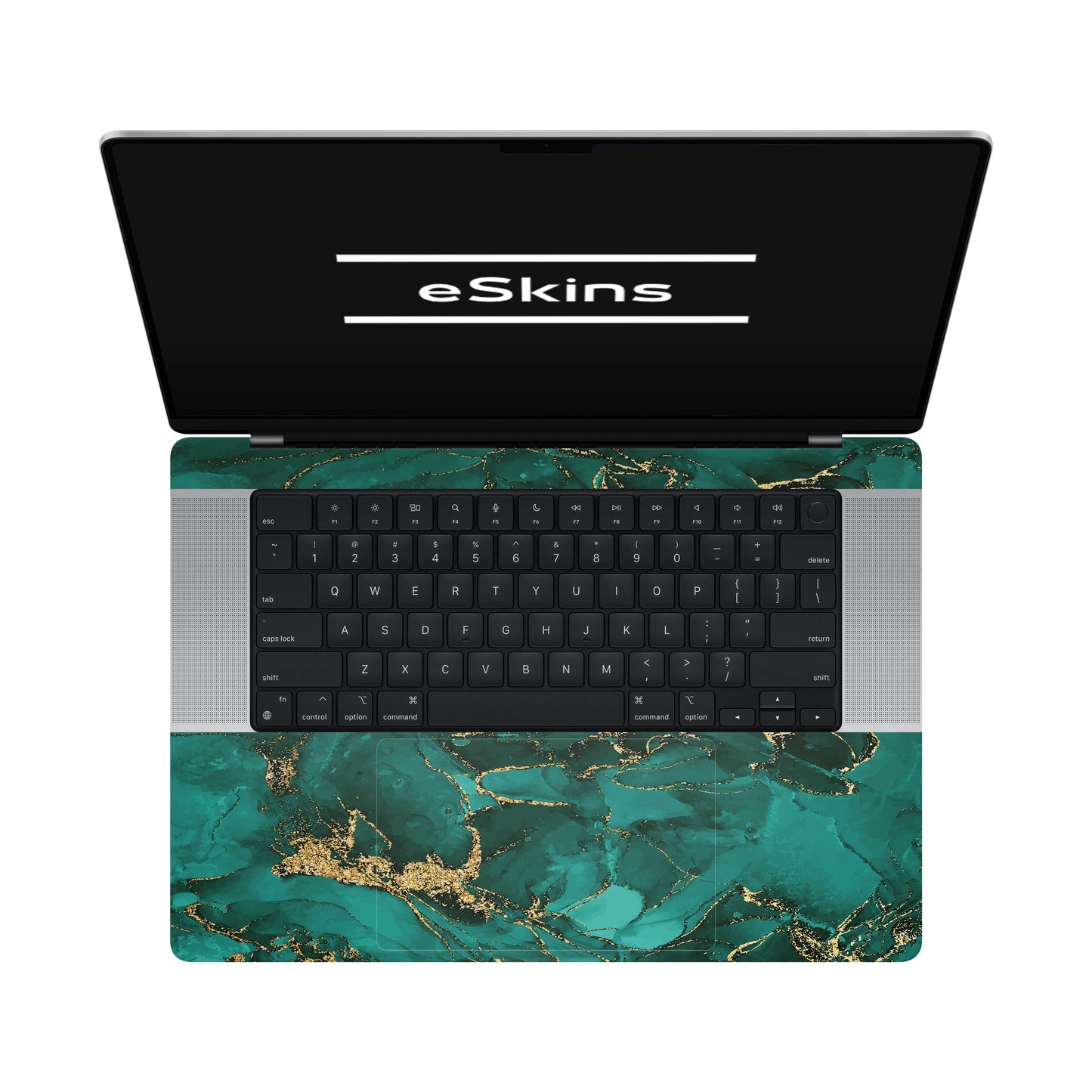 Folie de protectie MacBook Pro 16" M4 (2024), eSkins Signature, Ethereal Green