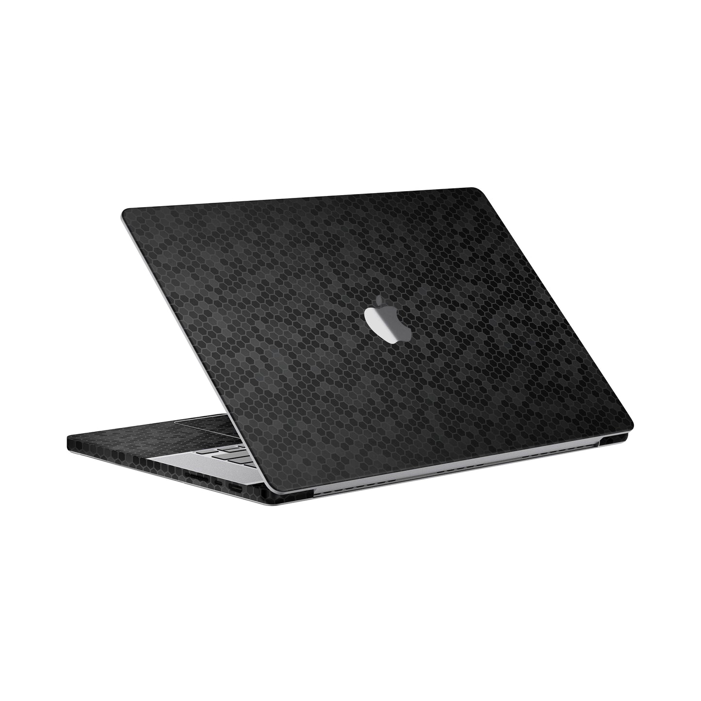 Folie de protectie MacBook Pro 16" M4 (2024), eSkins Elegans, Skin Honeycomb Negru
