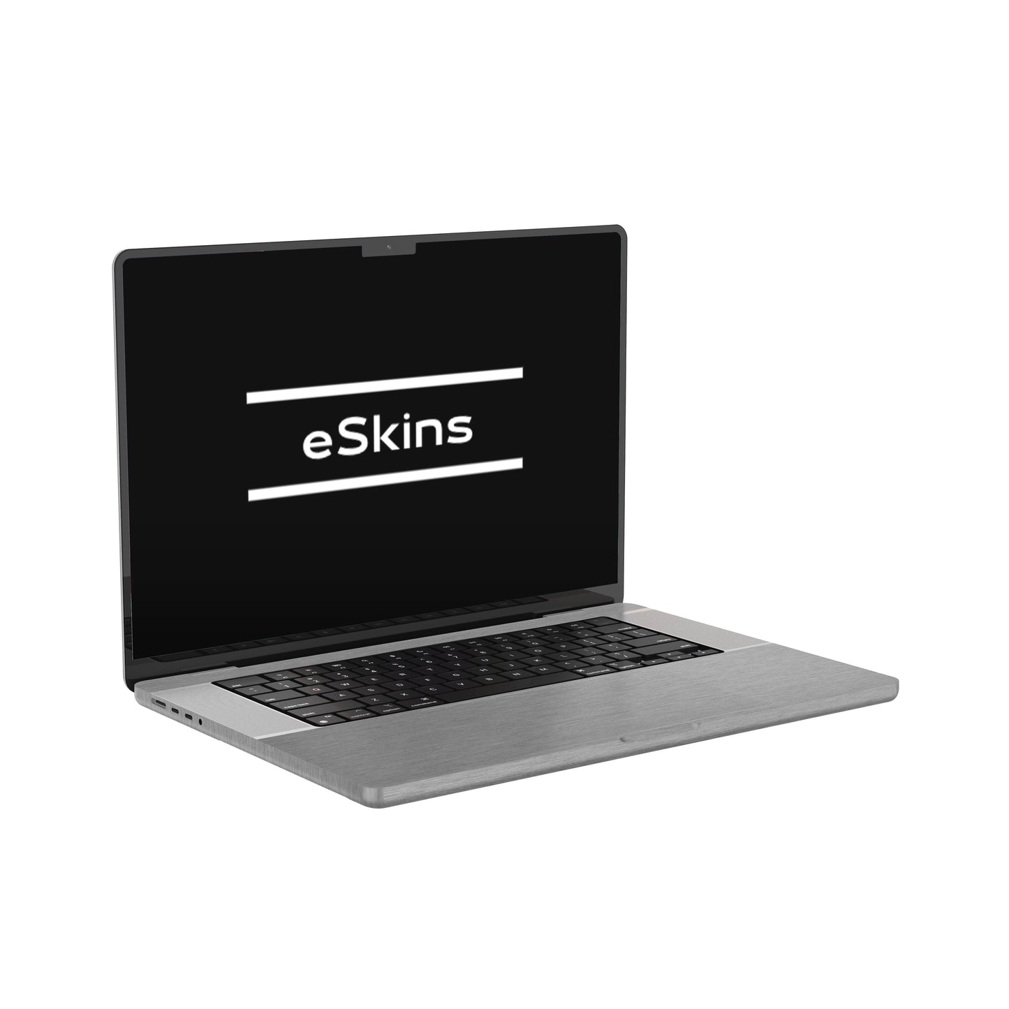 Folie de protectie MacBook Pro 16" M4 (2024), eSkins Elegans, Skin Metalic Grafit