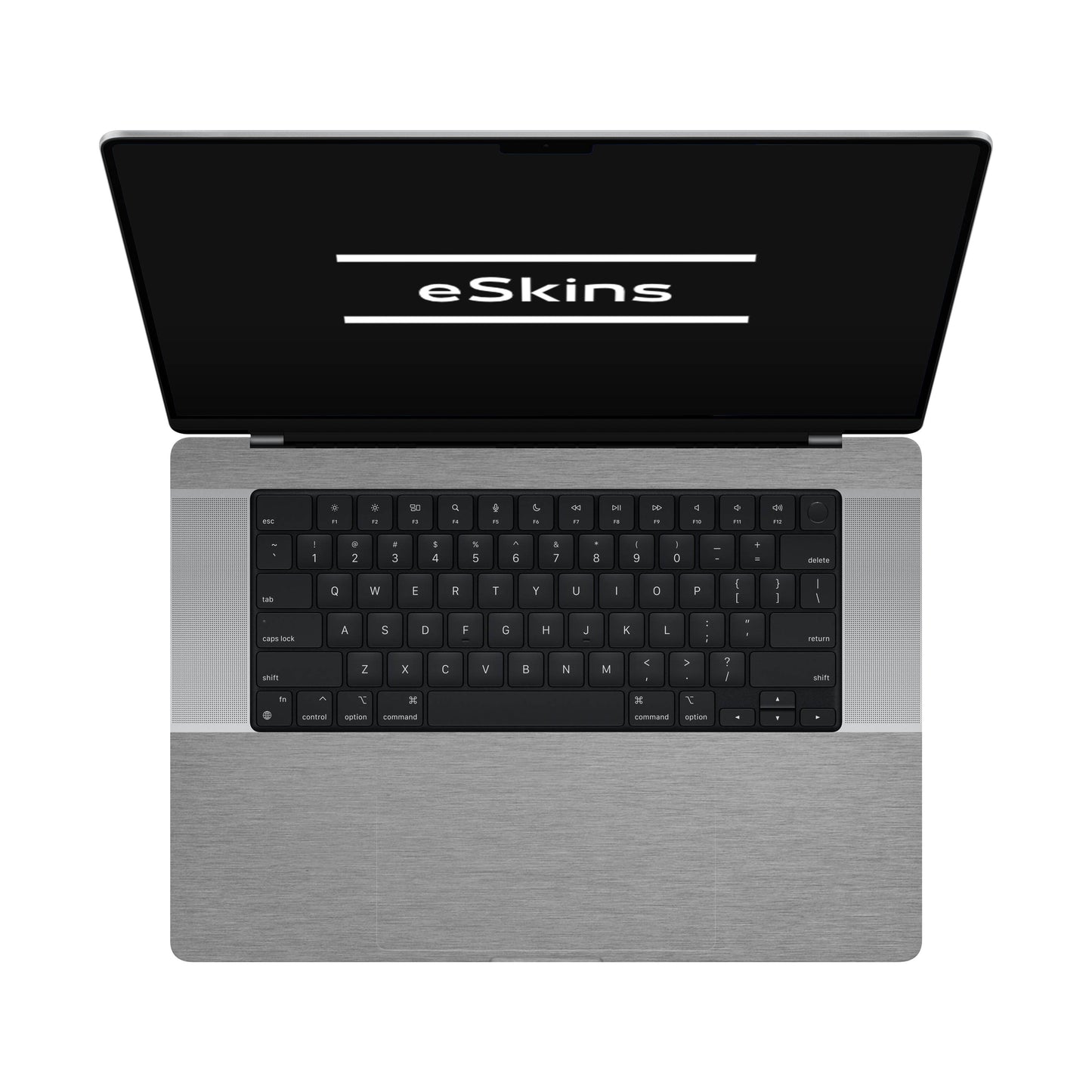 Folie de protectie MacBook Pro 16" M4 (2024), eSkins Elegans, Skin Metalic Grafit