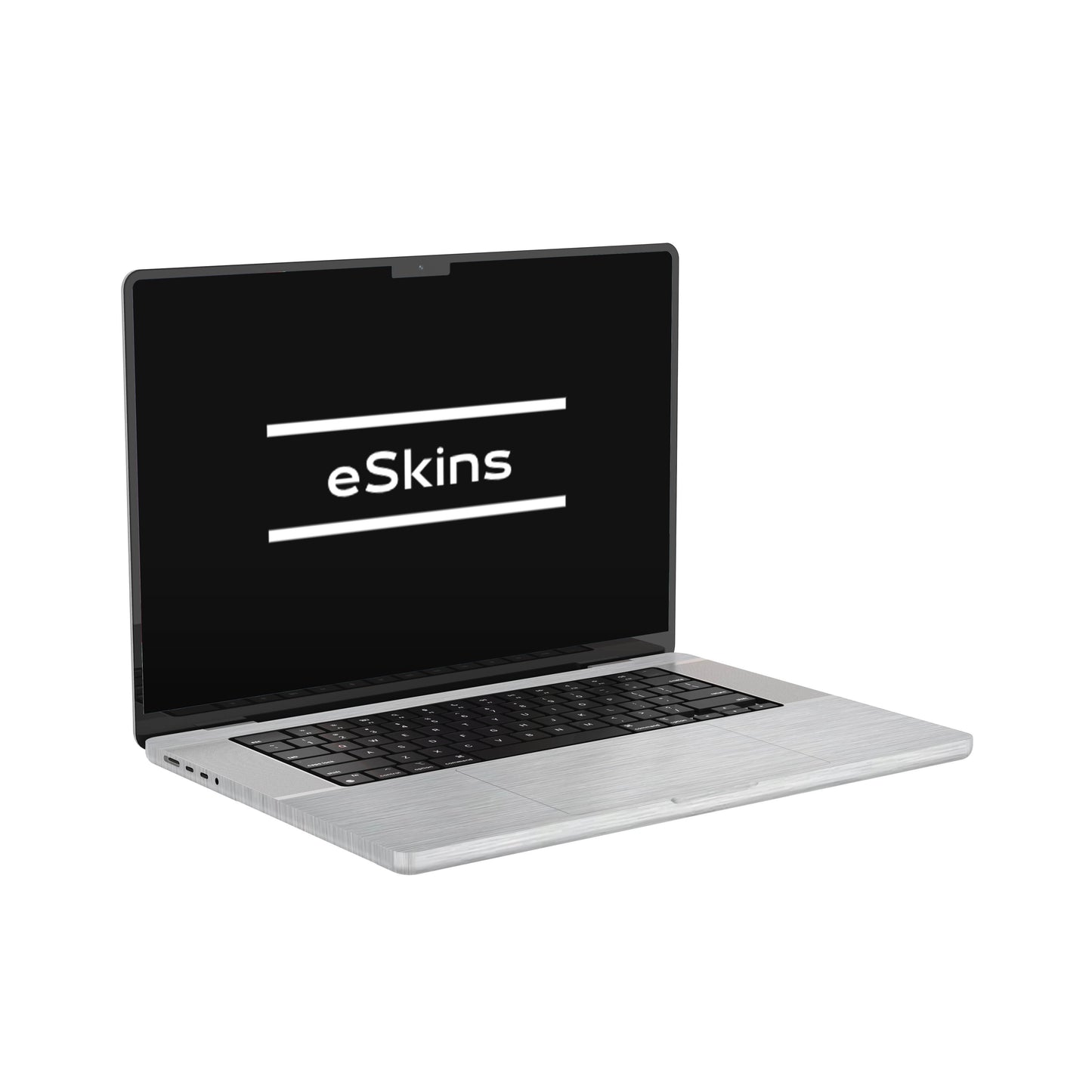 Folie de protectie MacBook Pro 16" M4 (2024), eSkins Elegans, Skin Metalic Gri