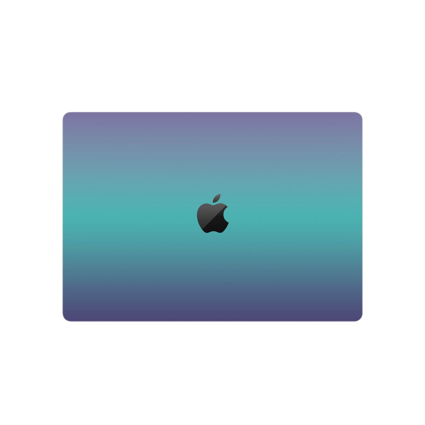 Folie de protectie MacBook Pro 16" M4 (2024), eSkins Unique, Skin Cameleon Turcoaz-Lavanda