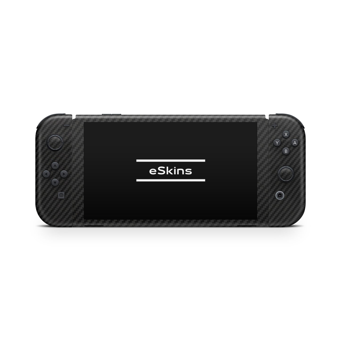 Nintendo Switch Skin, Carbon 3D Black