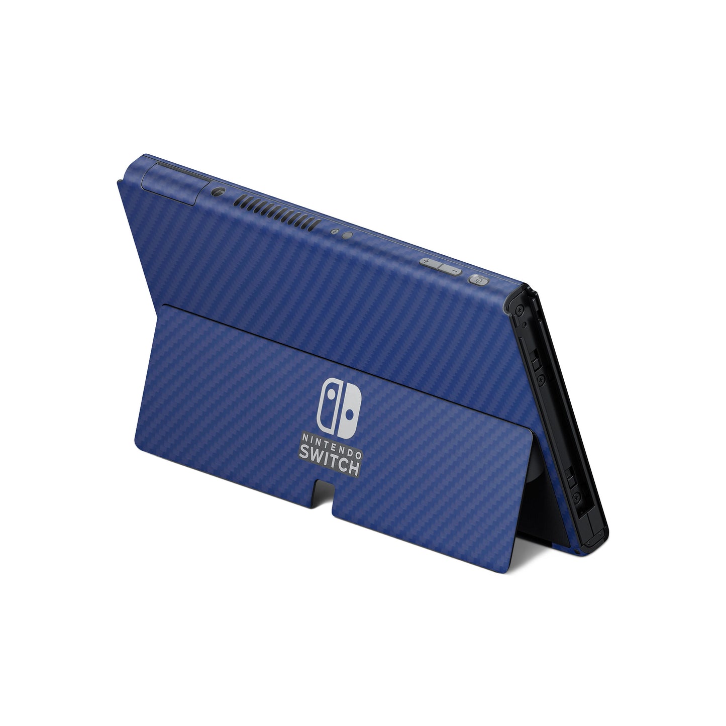 Skin Nintendo Switch, Carbon 3D Blue