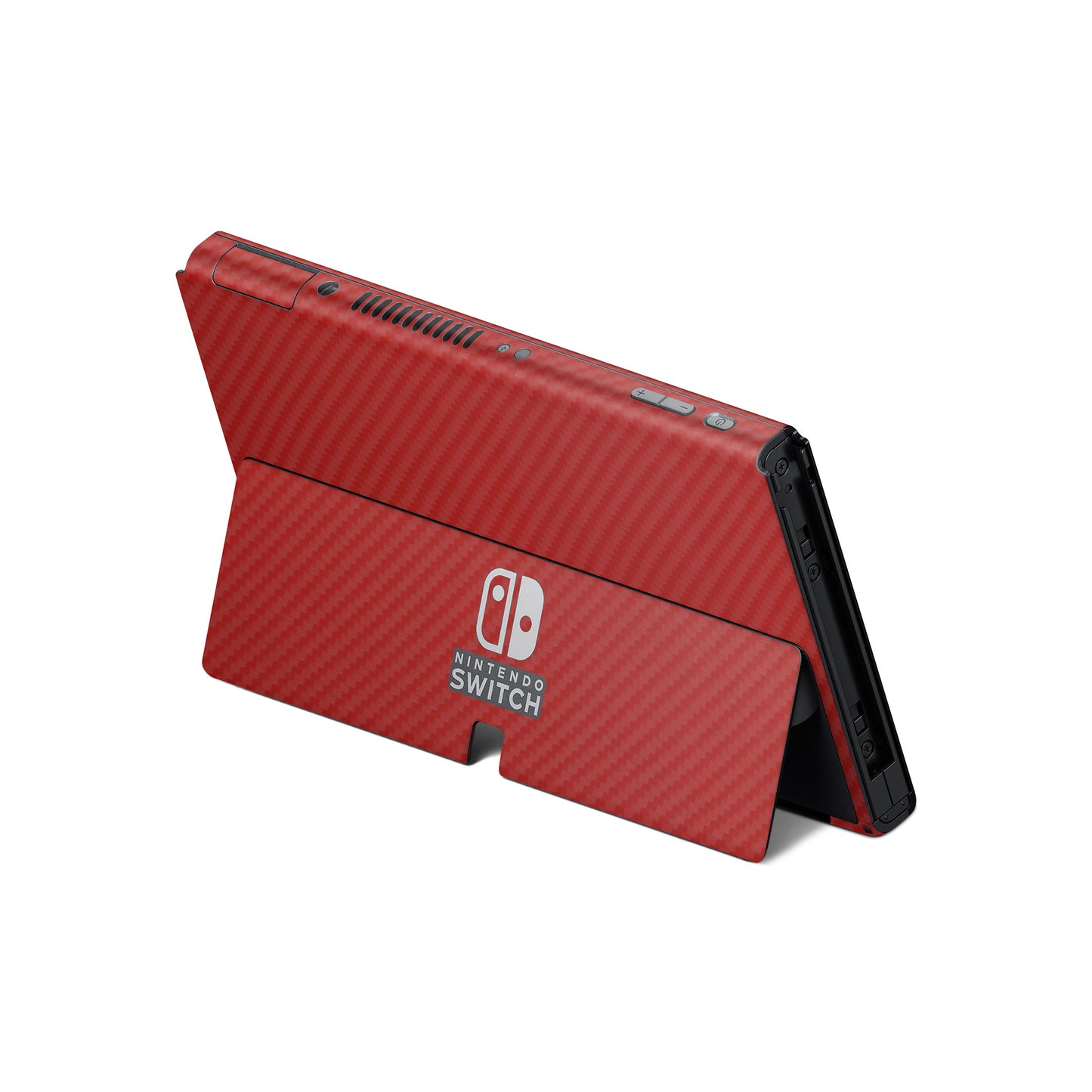 Skin Nintendo Switch, Carbon 3D Red