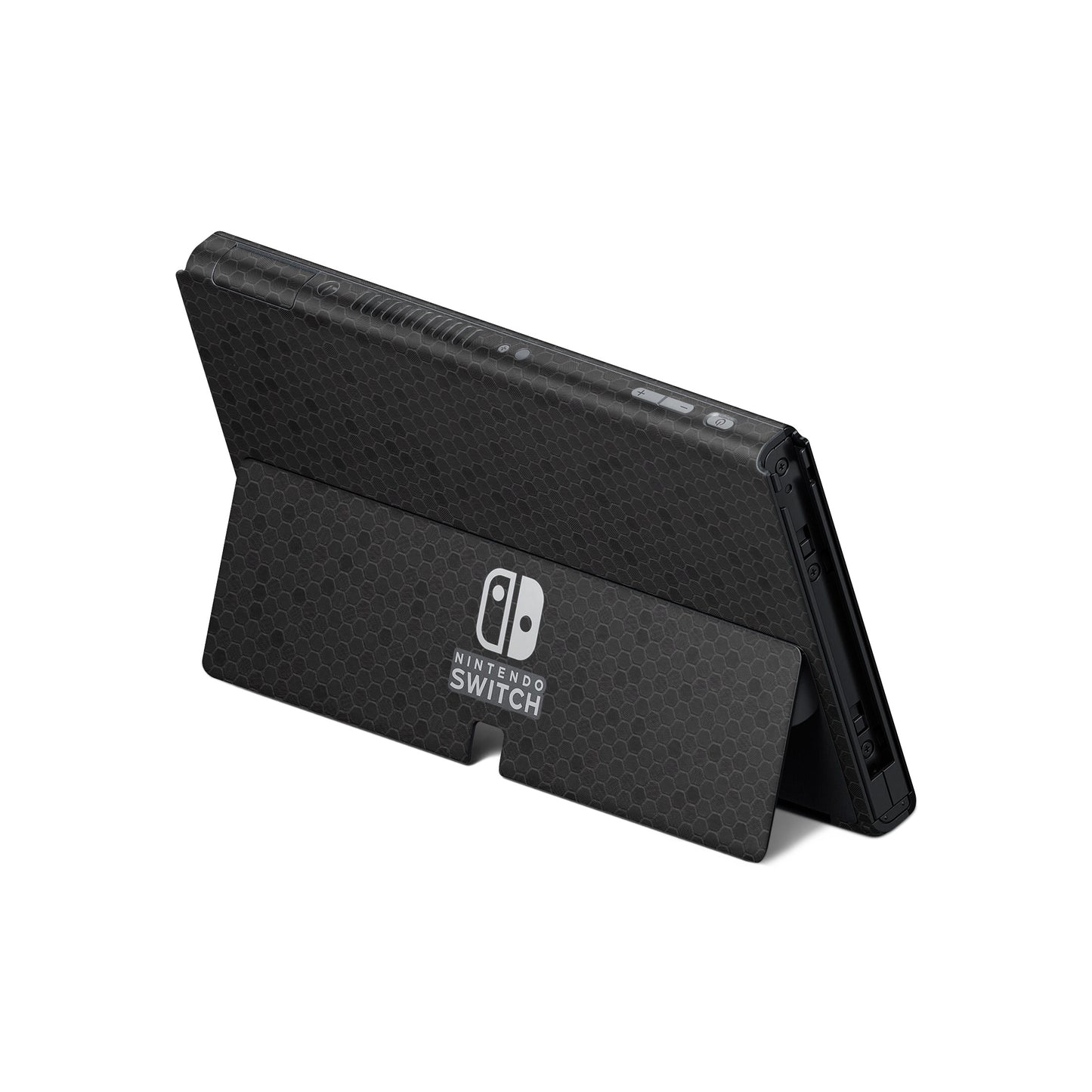 Skin Nintendo Switch, Honeycomb 3D Black